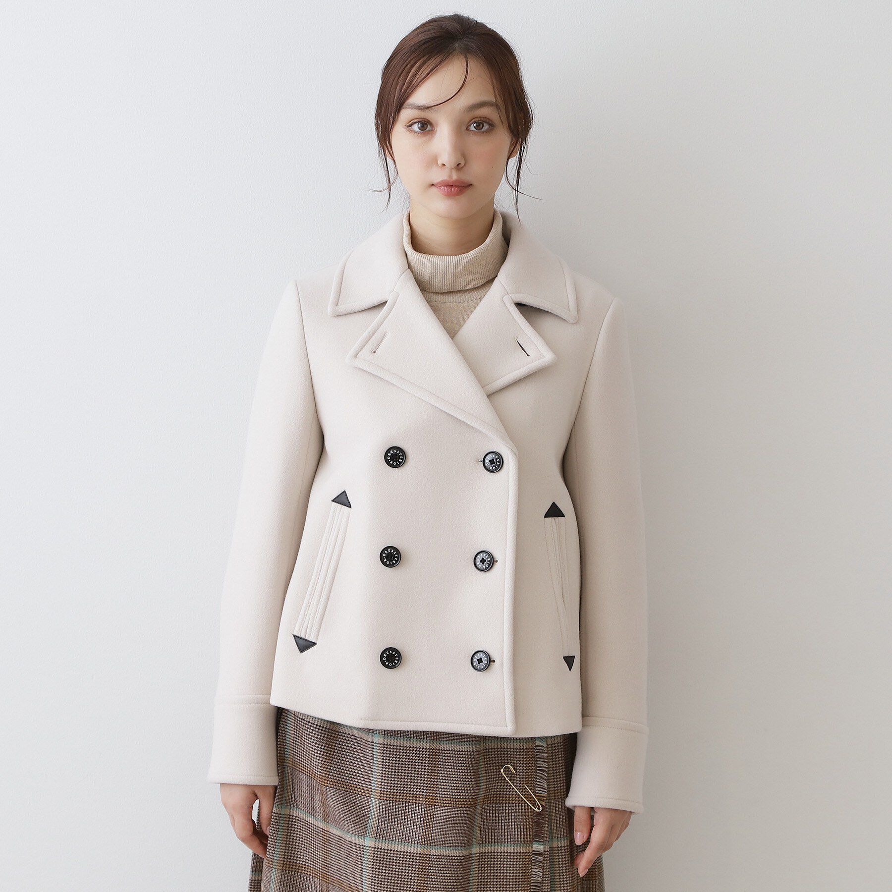 DRESSTERIOR「Super140sショートPジャケット」|テーラードジャケット|