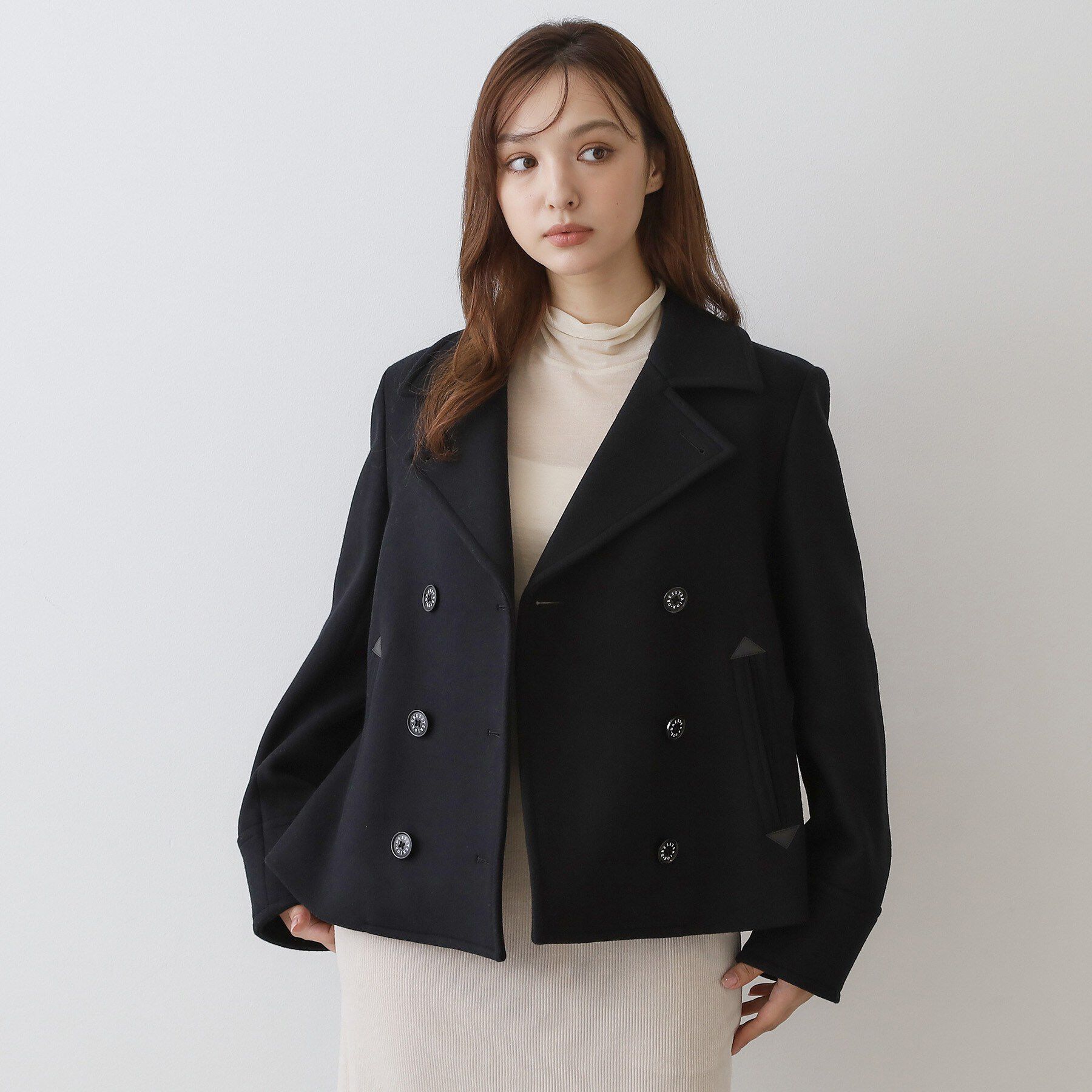 DRESSTERIOR「Super140sショートPジャケット」|テーラードジャケット|
