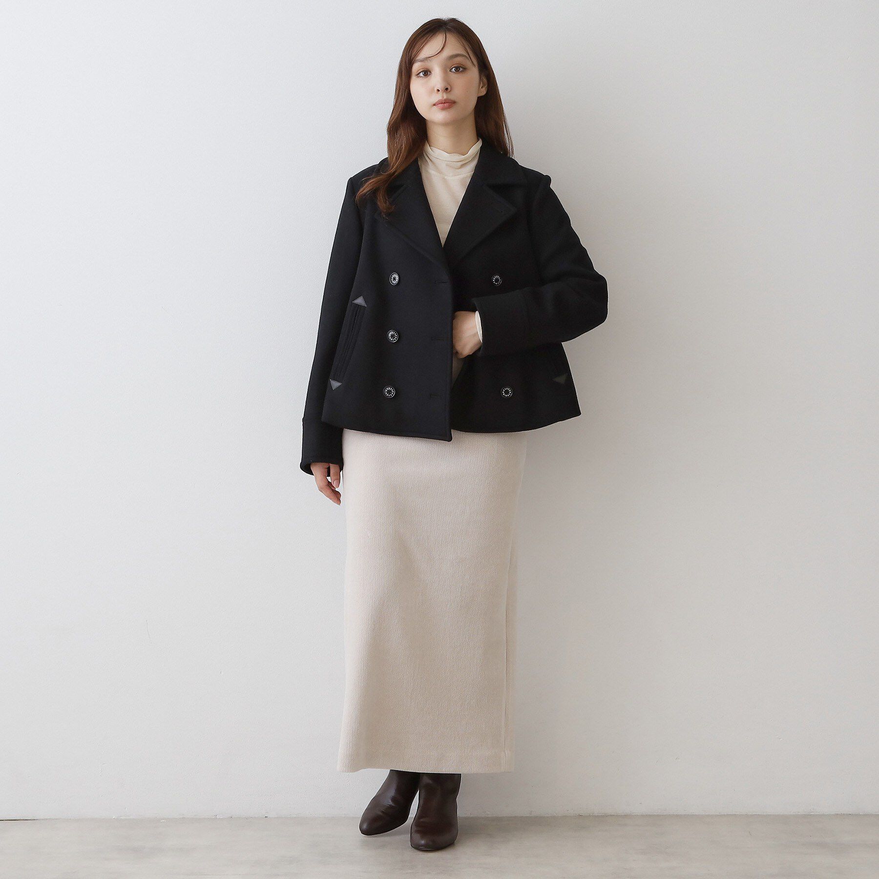 DRESSTERIOR「Super140sショートPジャケット」|テーラードジャケット|