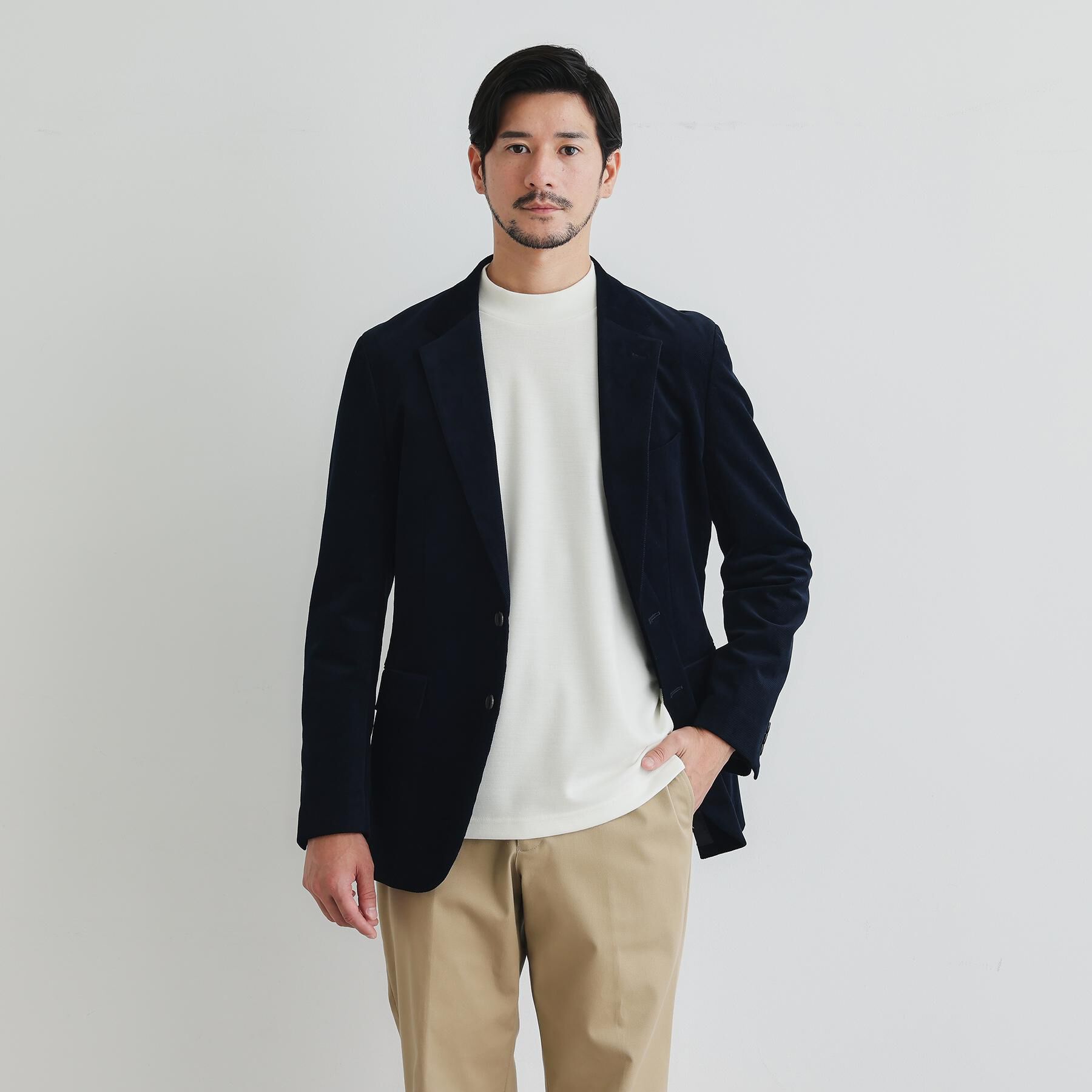TAKEO KIKUCHI「【Sサイズ～】ストレッチコーデュロイ ジャケット」|テーラードジャケット|