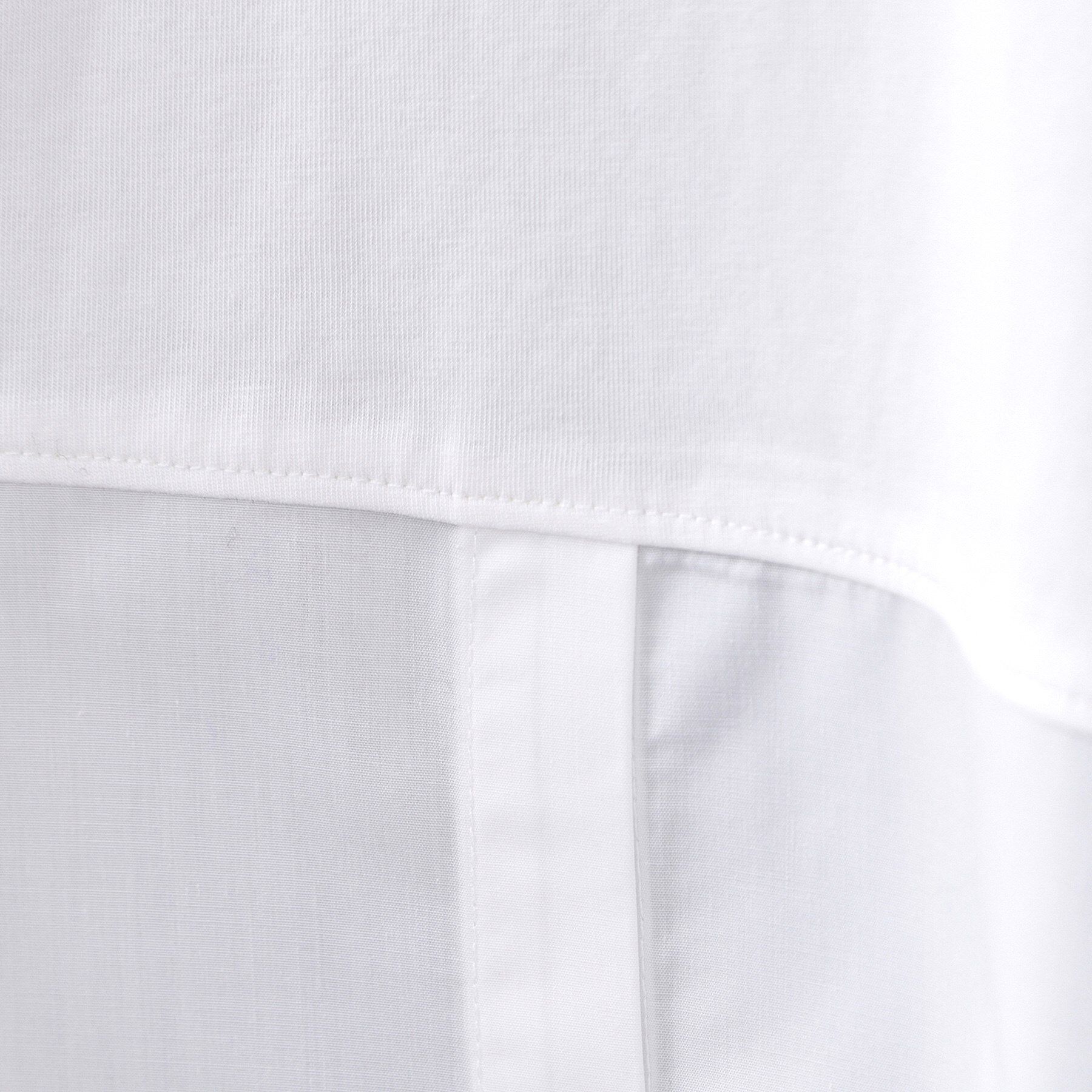 OPAQUE.CLIP「シャツドッキングカットソー【洗濯機OK】」|Tシャツ・カットソー|