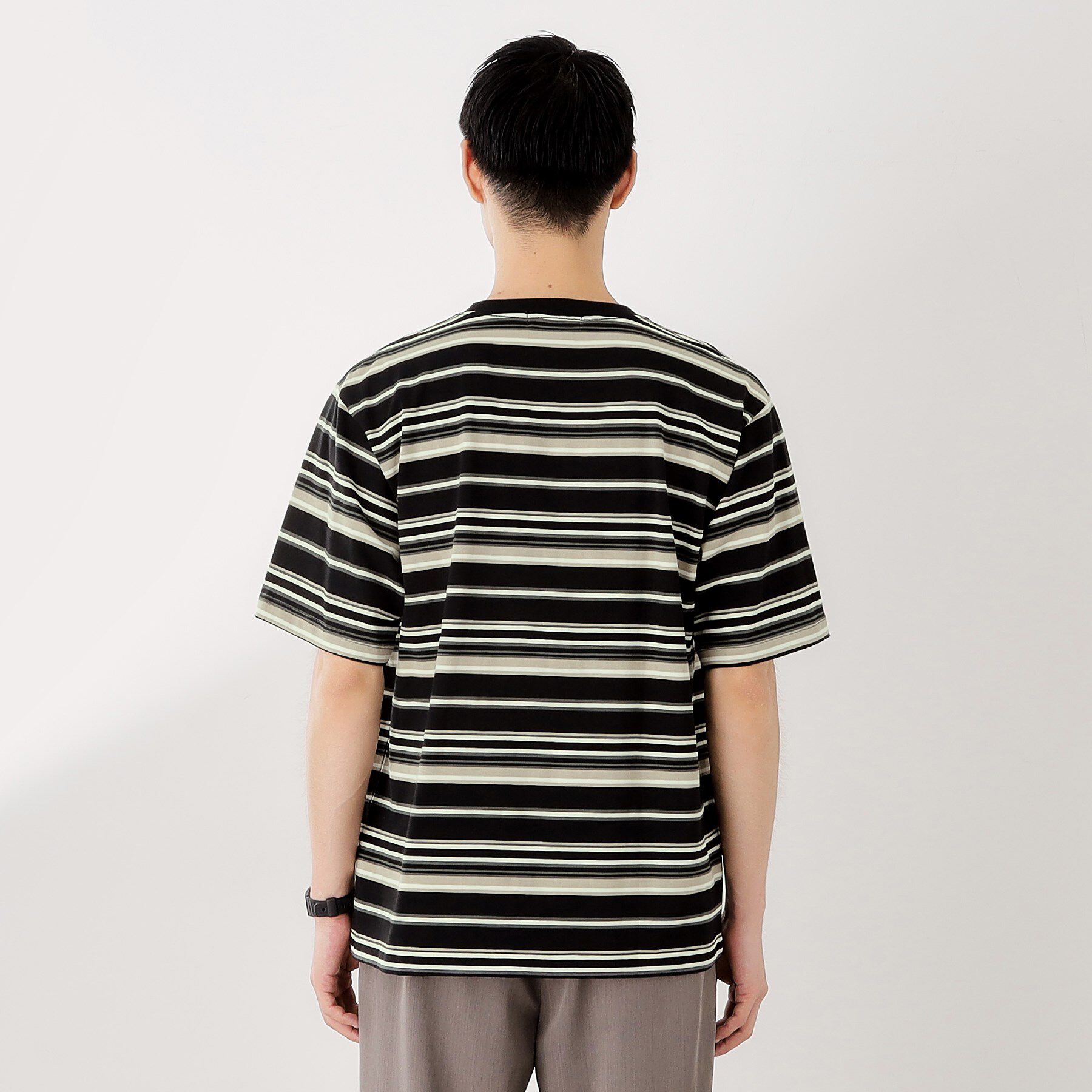 THE SHOP TK「マルチボーダープルオーバー S／S」|Tシャツ・カットソー|
