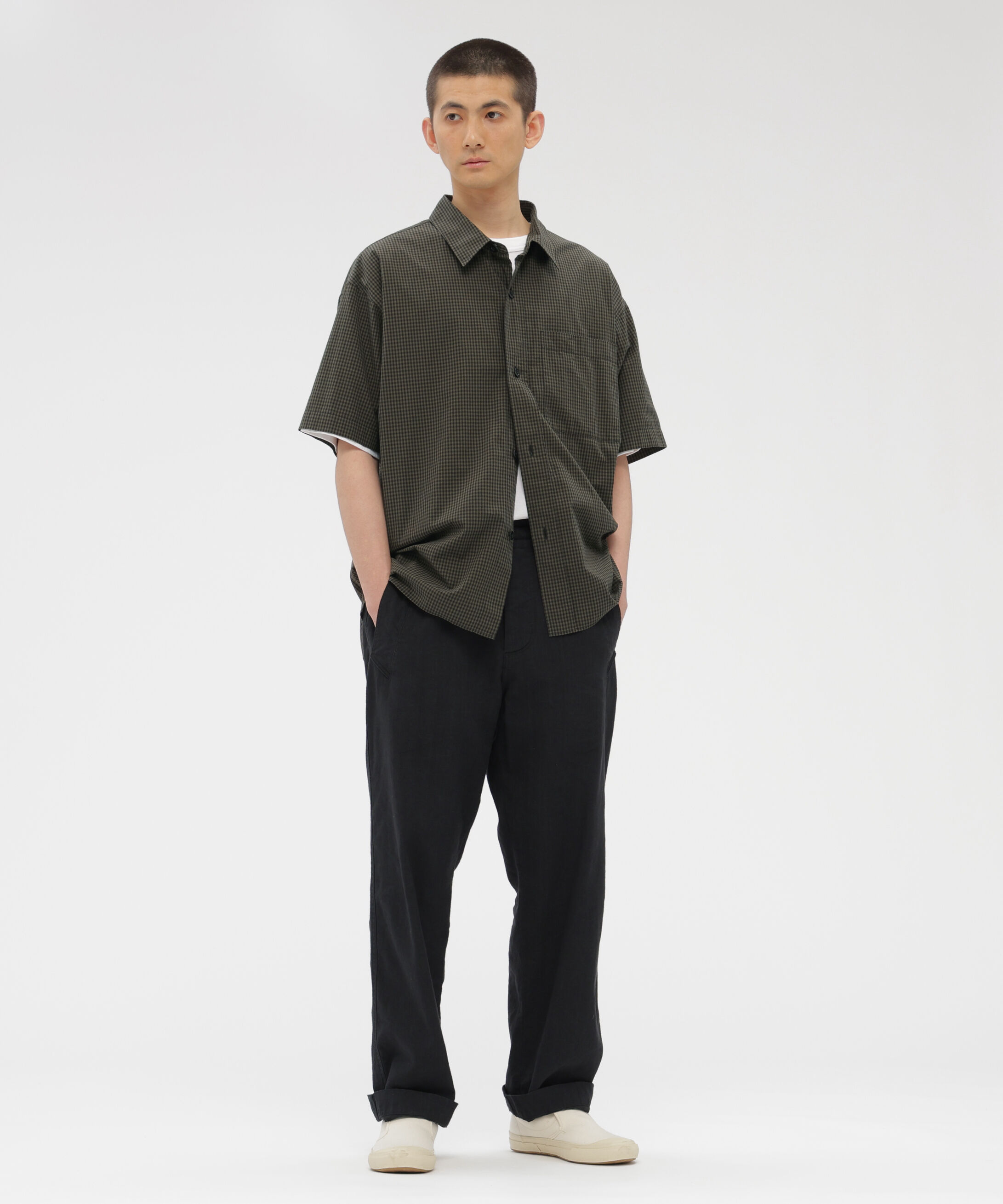 MHL.「YARN DYED COTTON VOILE SHIRT」|シャツ・ブラウス|