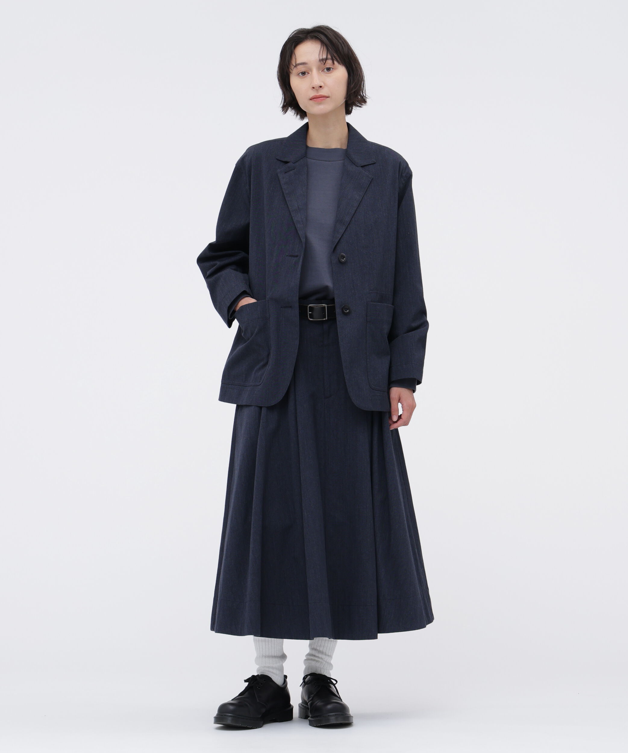 MHL.「MATTE COTTON JERSEY TOP」|Tシャツ・カットソー|