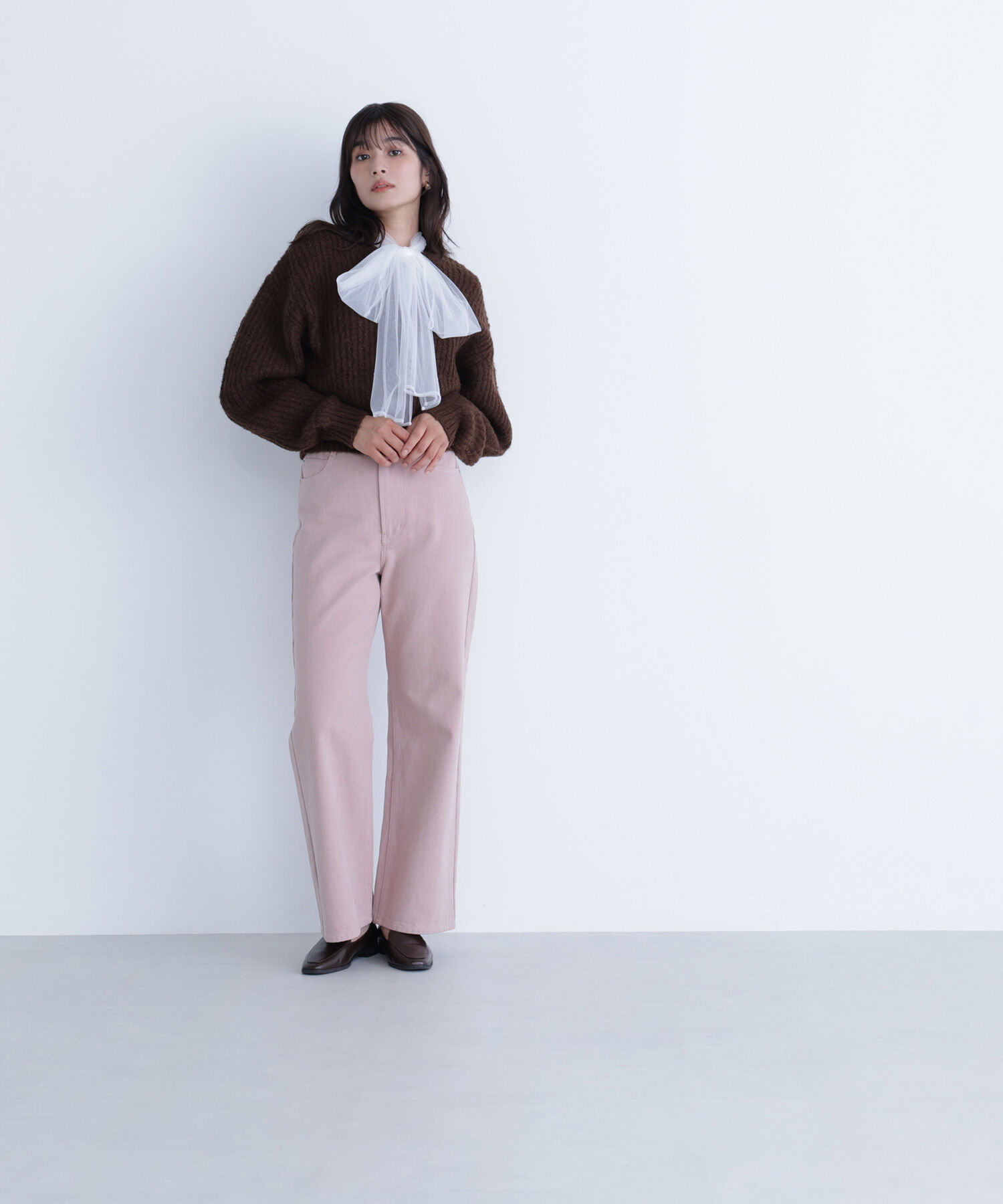  「＜ちょうど、いい服＞私に&ldquo;ちょうどいい&rdquo;ワイドストレートパンツ*」|その他|