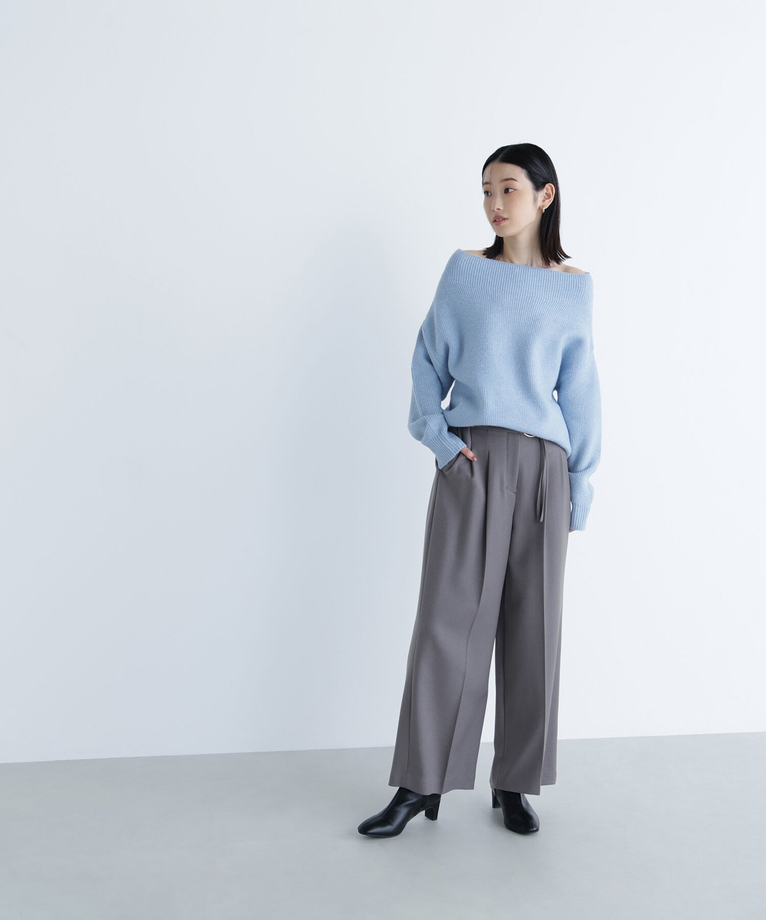  「ダブルベルトワイドパンツII」|その他|