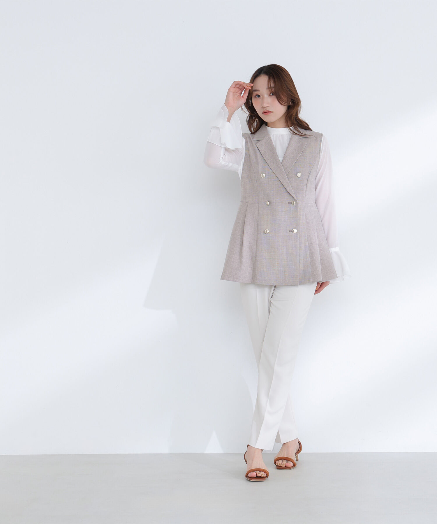  「カラーテーパードパンツ」|その他|