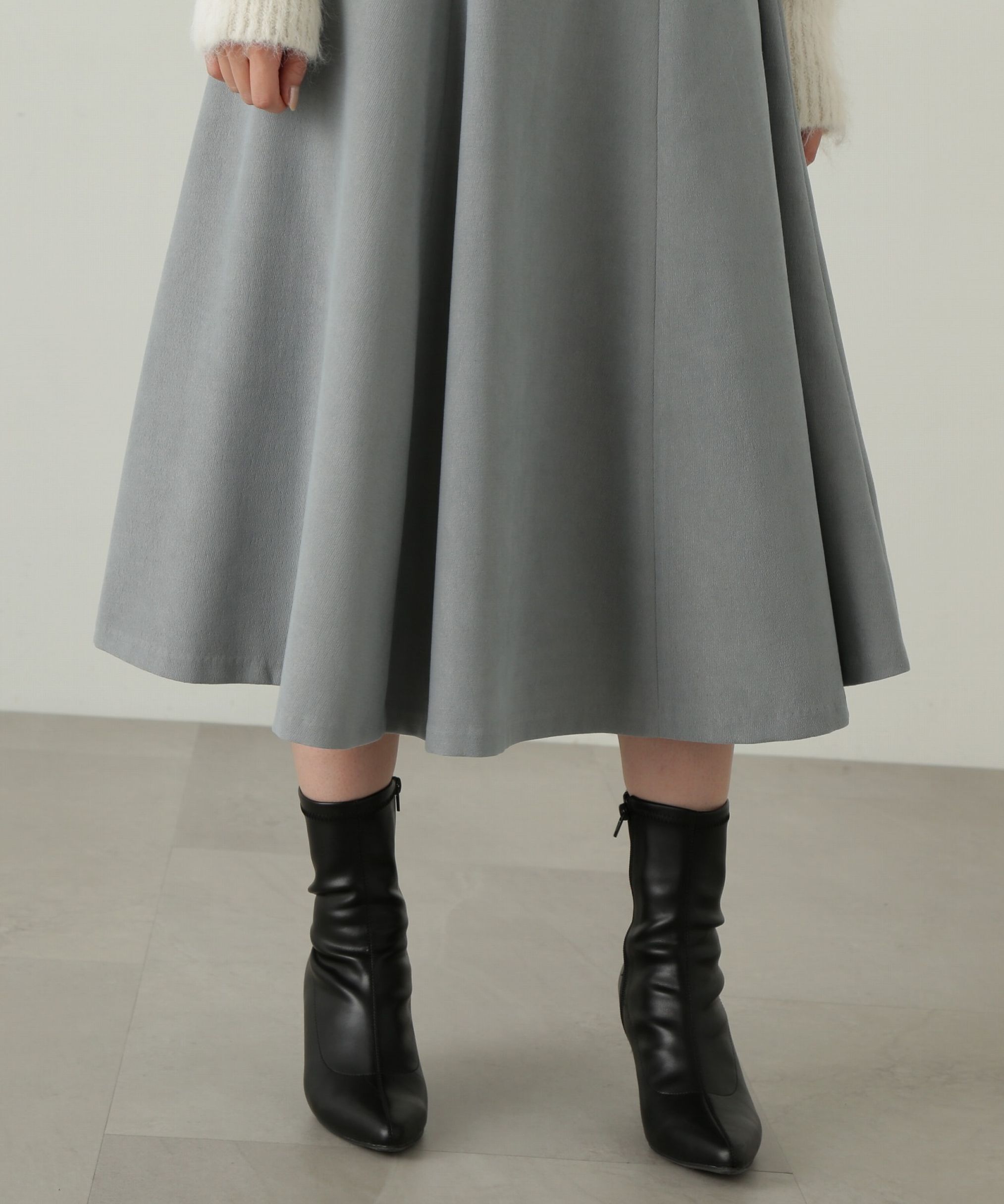 PROPORTION BODY DRESSING「ソフトタッチフレアスカート」|スカート|