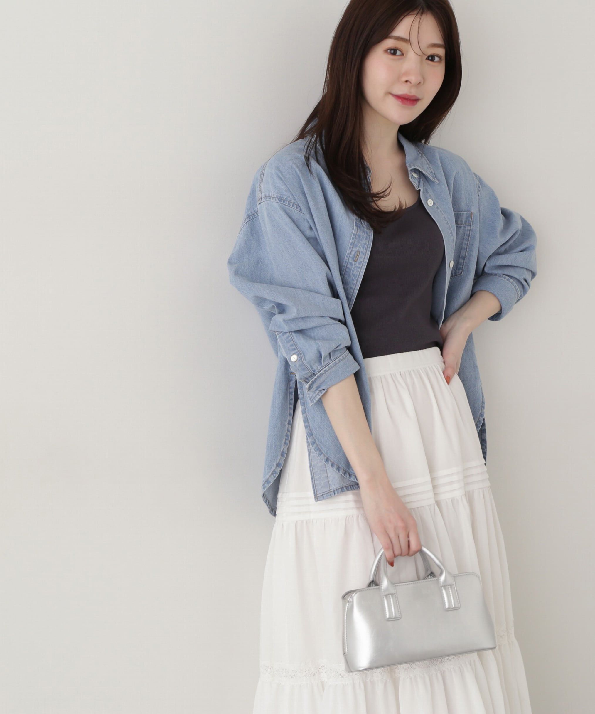 PROPORTION BODY DRESSING「前後2wayスクエアータンクトップ」|Tシャツ・カットソー|