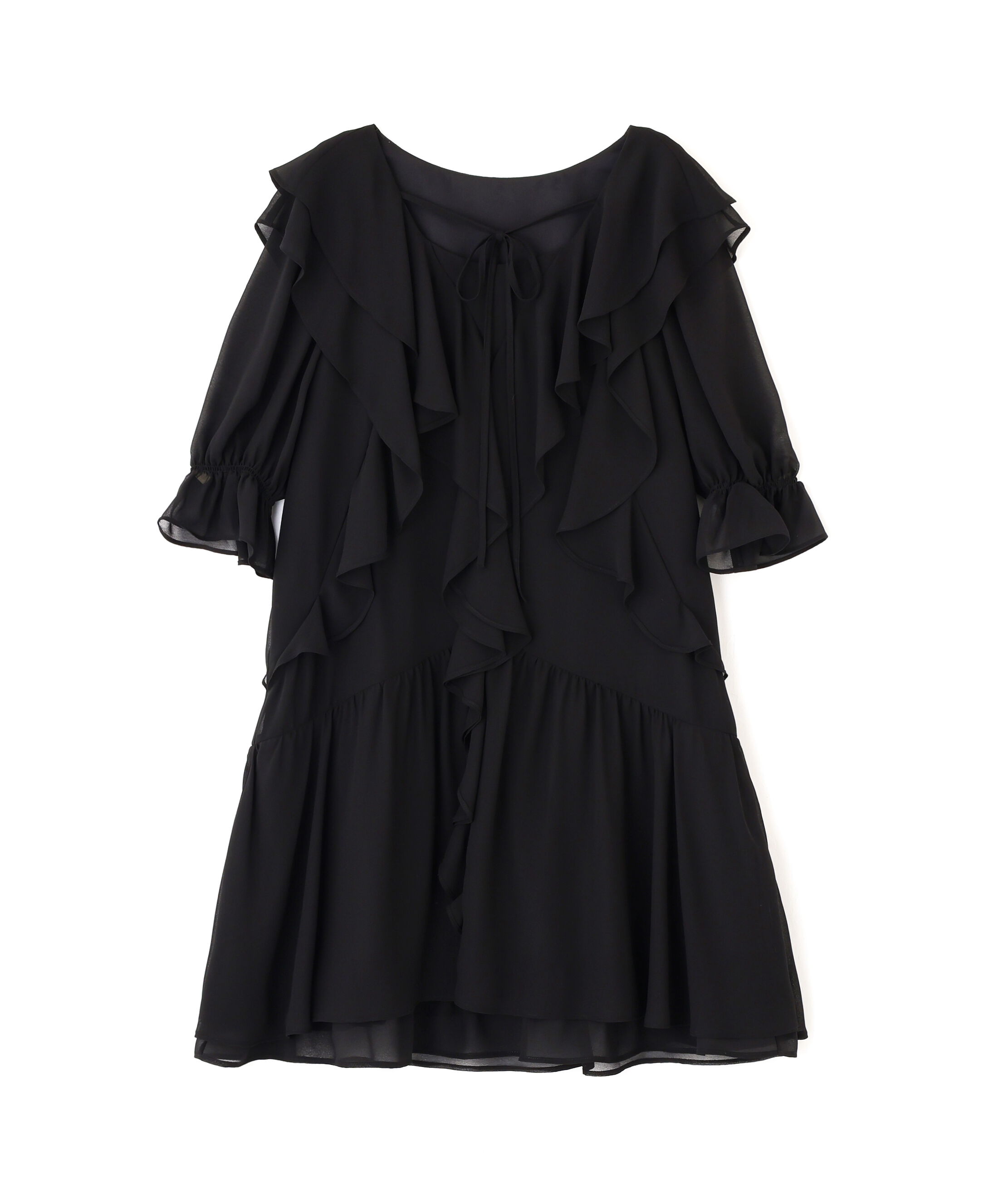 PROPORTION BODY DRESSING「《EDIT COLOGNE》ラッフルミニワンピース」|ワンピース|