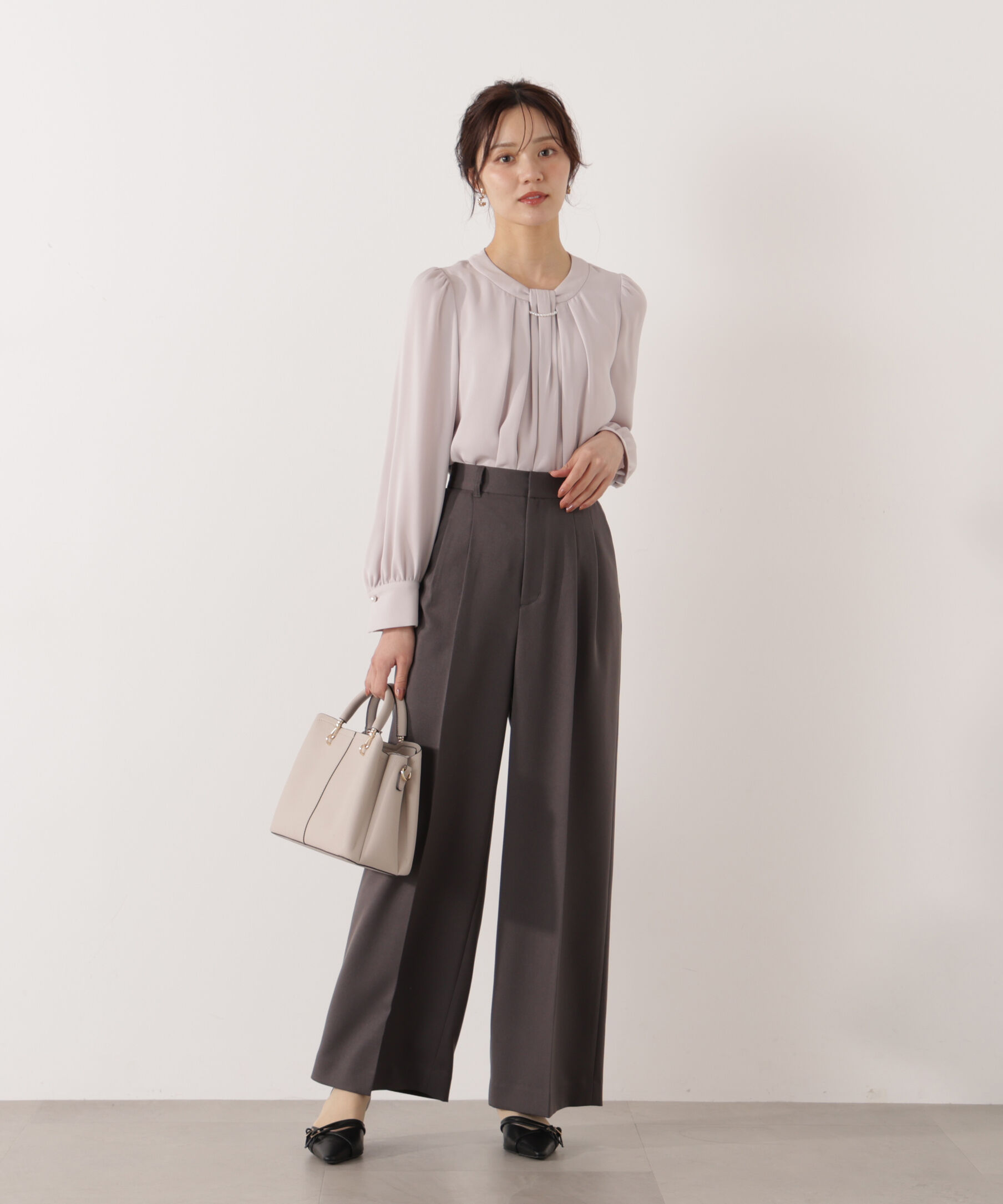 PROPORTION BODY DRESSING「2タックワイドパンツ 26SS」|その他|