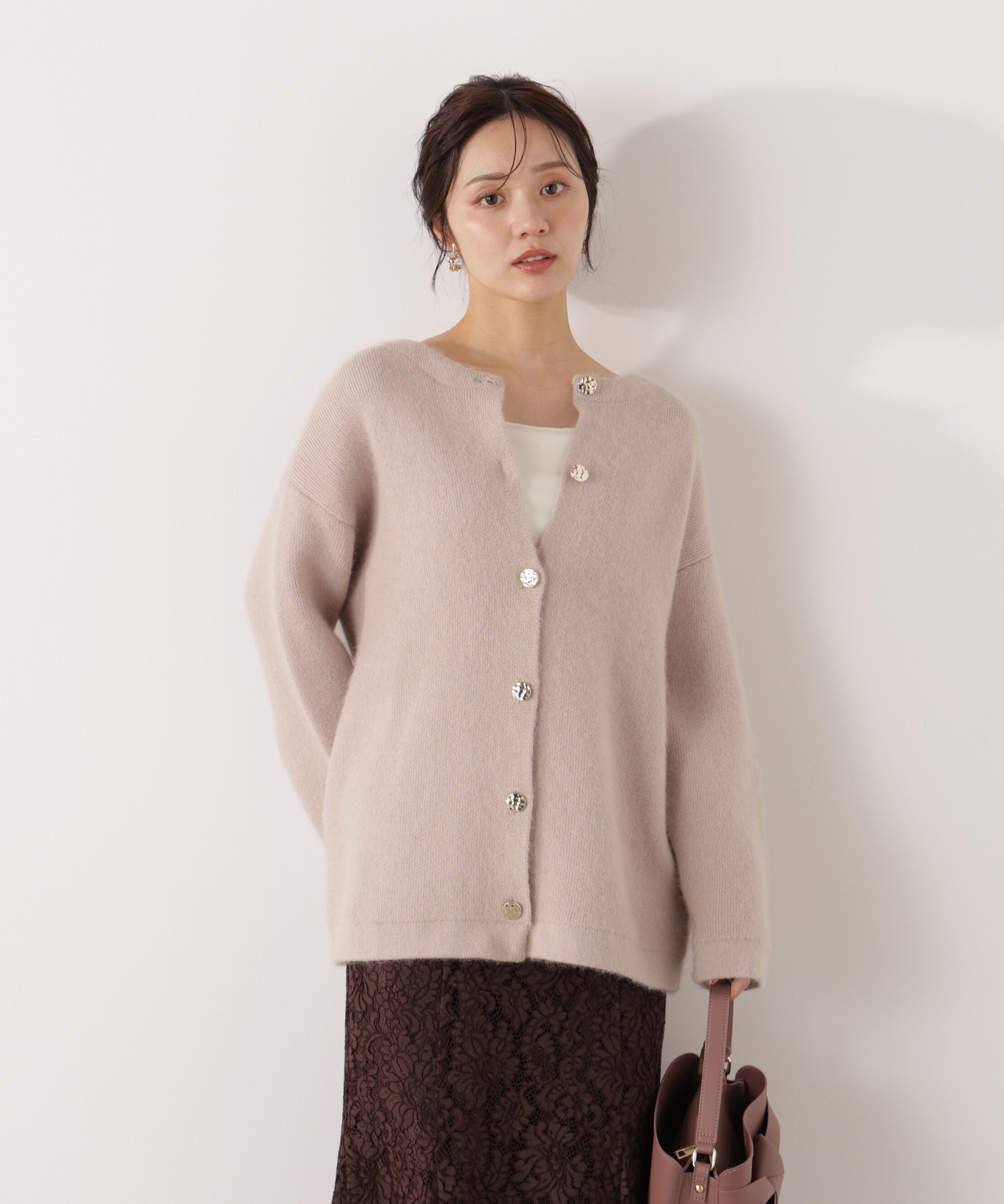 PROPORTION BODY DRESSING「ちら見えガード安心カップ付キャミソール　26SS」|Tシャツ・カットソー|