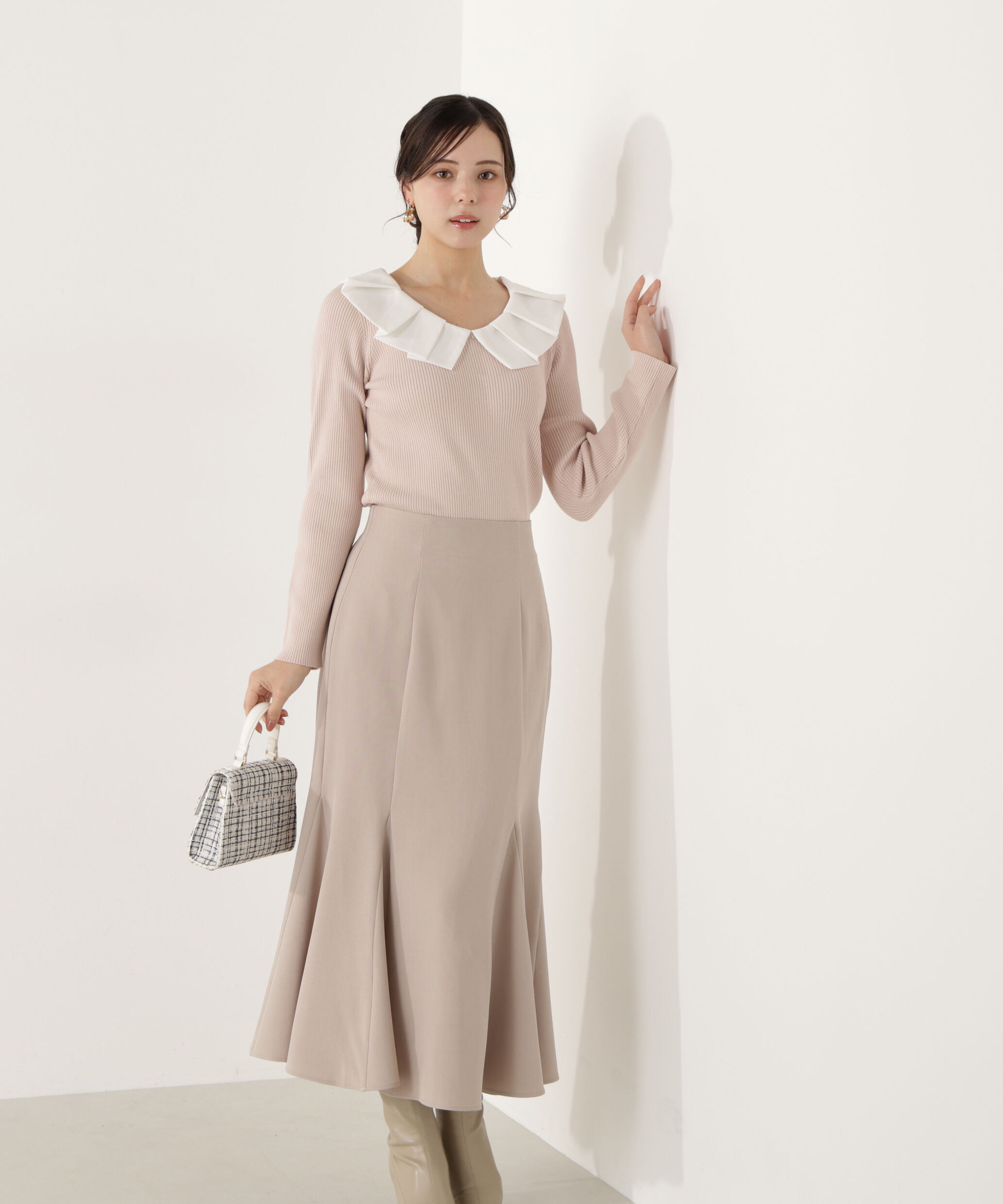 PROPORTION BODY DRESSING「ハイウエストマーメイドスカート　26SS」|スカート|