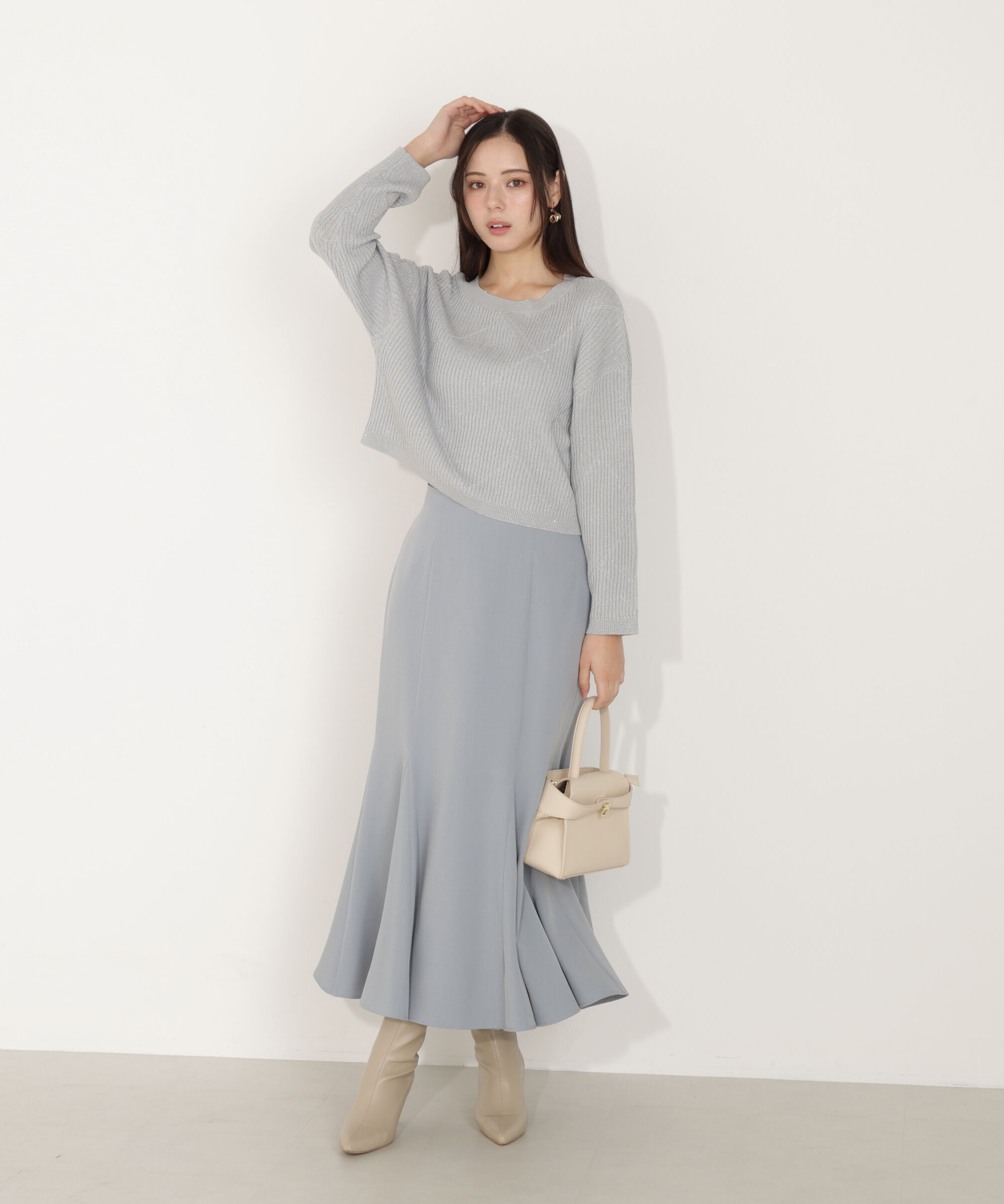 PROPORTION BODY DRESSING「ハイウエストマーメイドスカート　26SS」|スカート|
