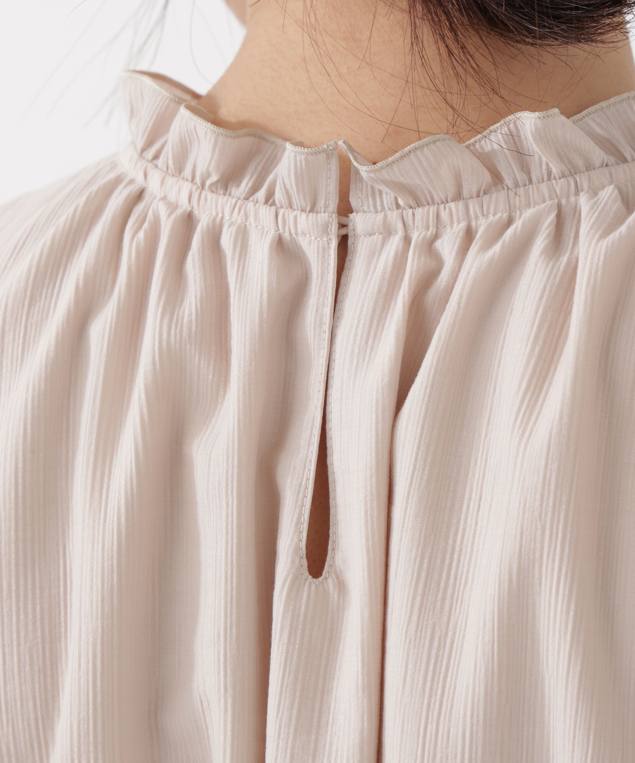 PROPORTION BODY DRESSING「ウエストシャーリングブラウス　26SS」|シャツ・ブラウス|