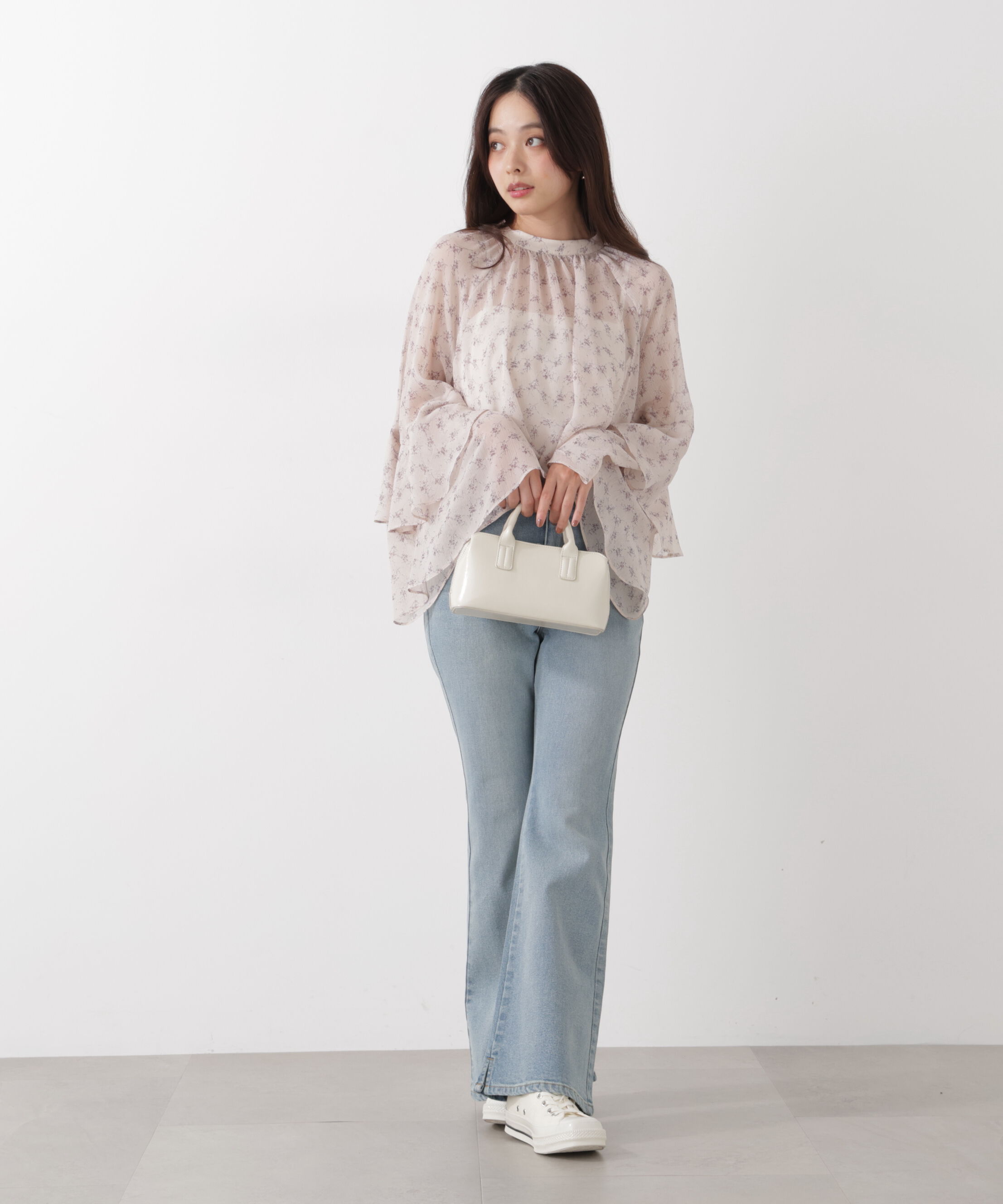 PROPORTION BODY DRESSING「〈a/mie〉フレアデニムパンツ　26SS」|その他|