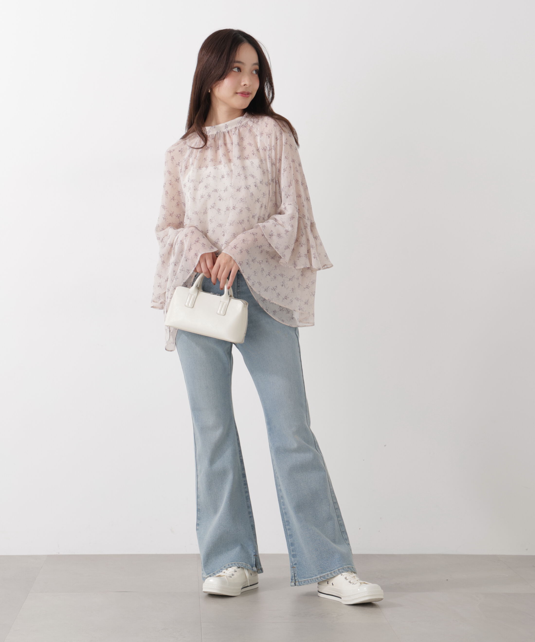 PROPORTION BODY DRESSING「〈a/mie〉フレアデニムパンツ　26SS」|その他|