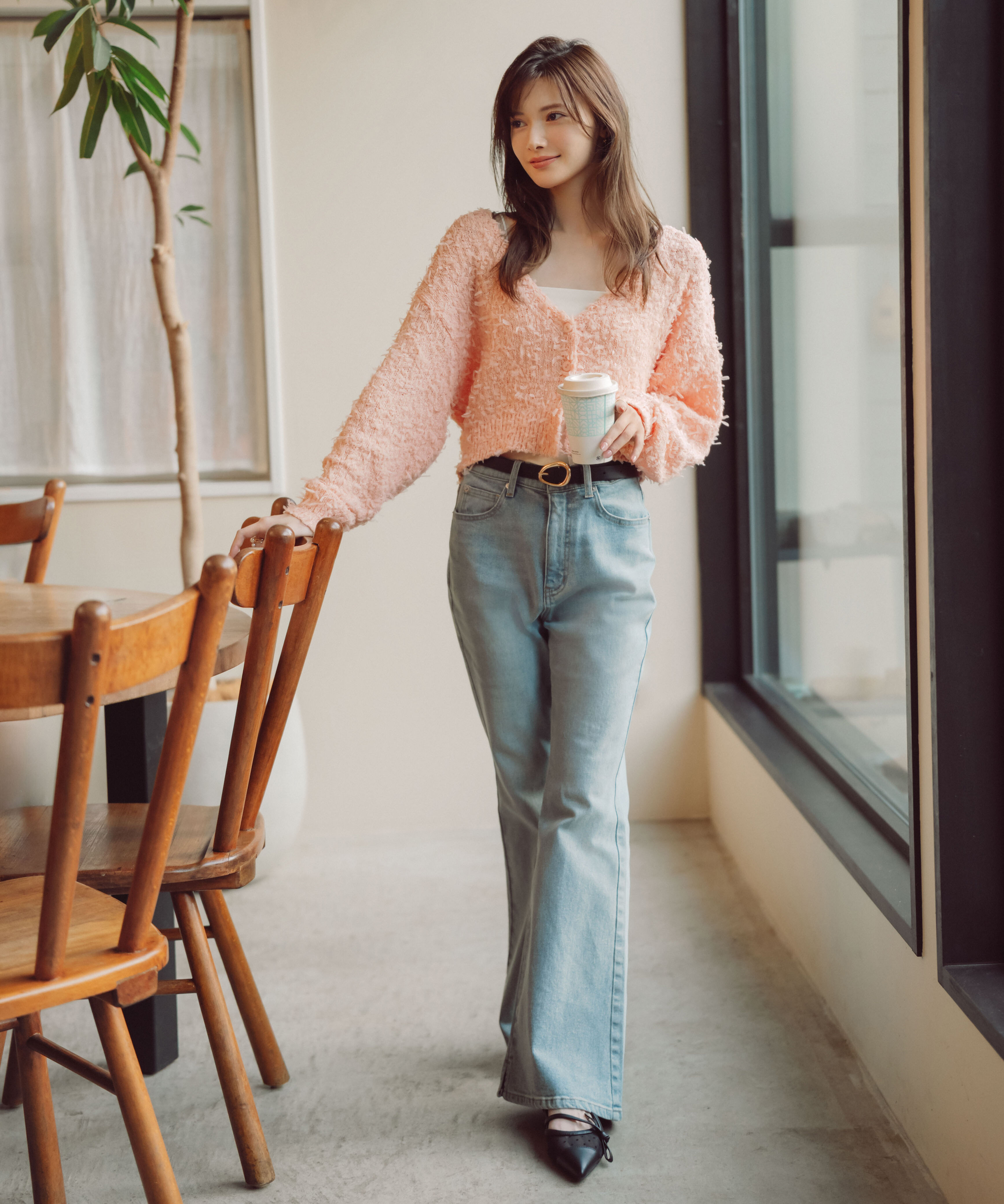 PROPORTION BODY DRESSING「〈a/mie〉フレアデニムパンツ　26SS」|その他|