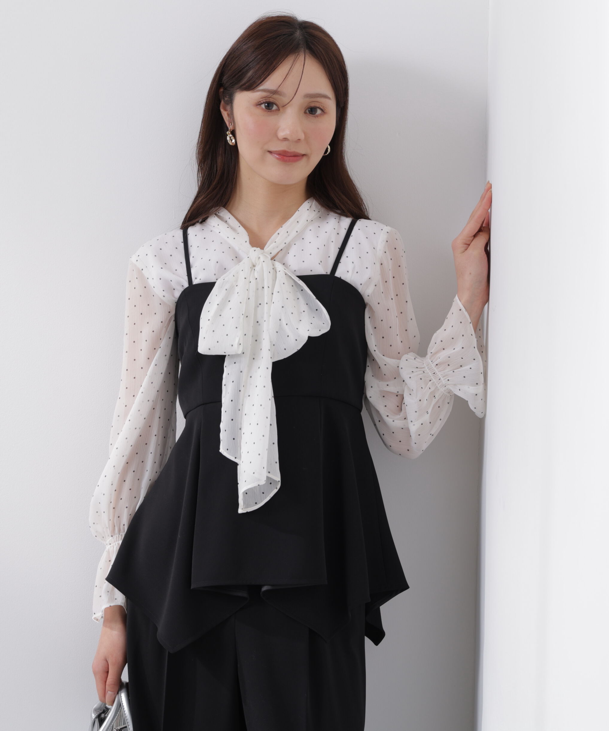 PROPORTION BODY DRESSING「ビッグリボンブラウス　26SS」|シャツ・ブラウス|