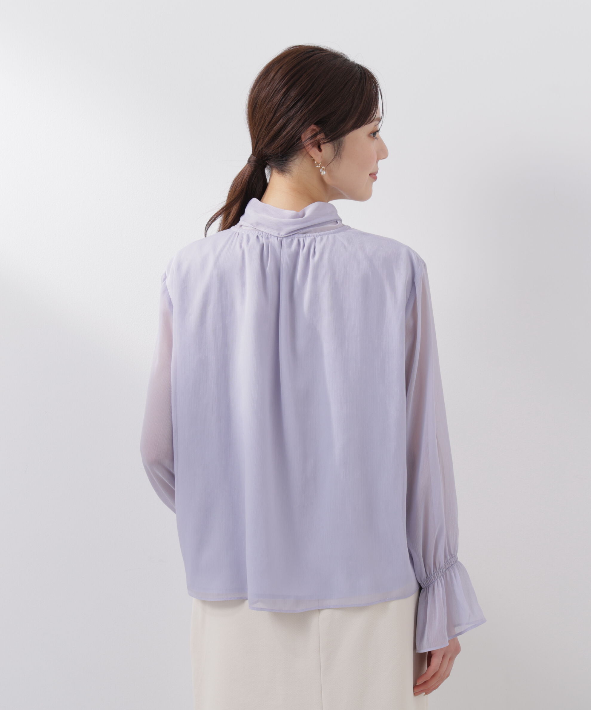 PROPORTION BODY DRESSING「ビッグリボンブラウス　26SS」|シャツ・ブラウス|