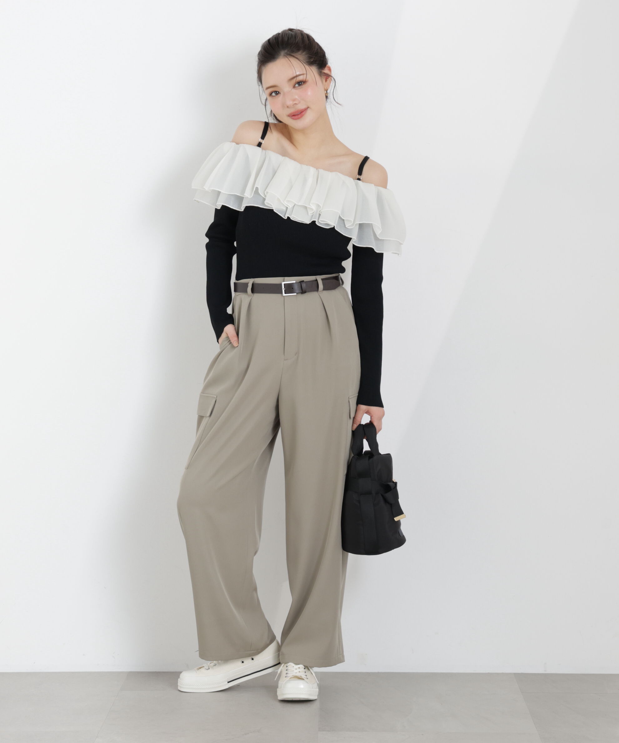 PROPORTION BODY DRESSING「〈a/mie〉カーゴパンツ　26SS」|その他|