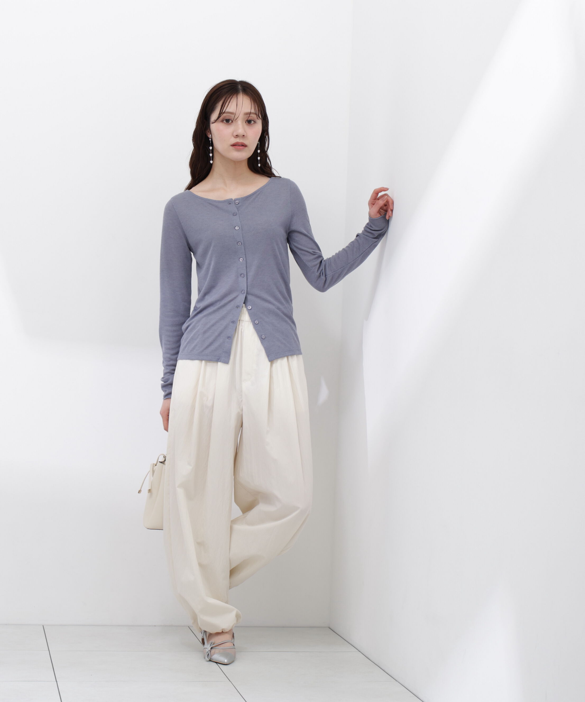 PROPORTION BODY DRESSING「〈a/mie〉ナイロンタックパンツ 26SS」|その他|