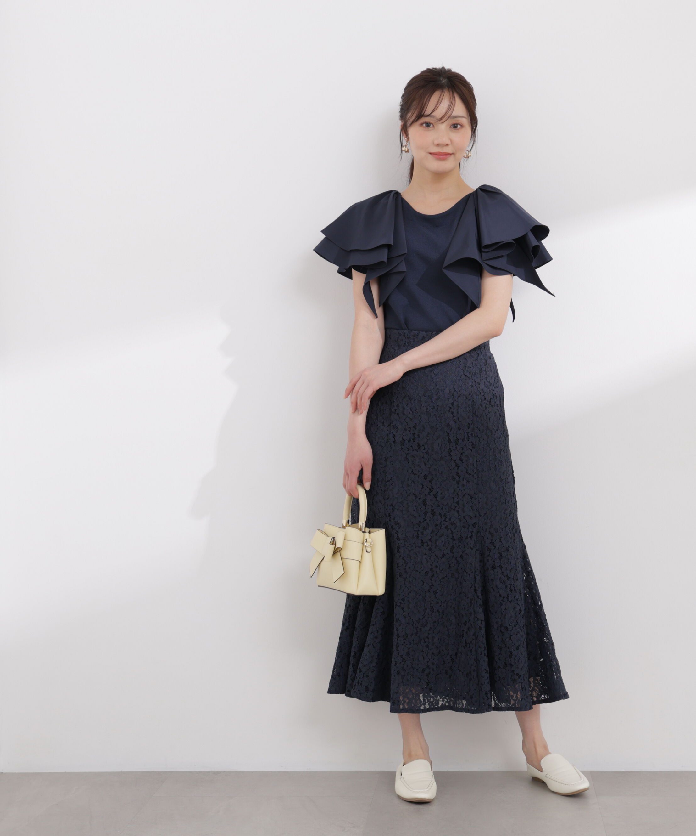 PROPORTION BODY DRESSING「レースマーメイドスカート 26SS」|スカート|
