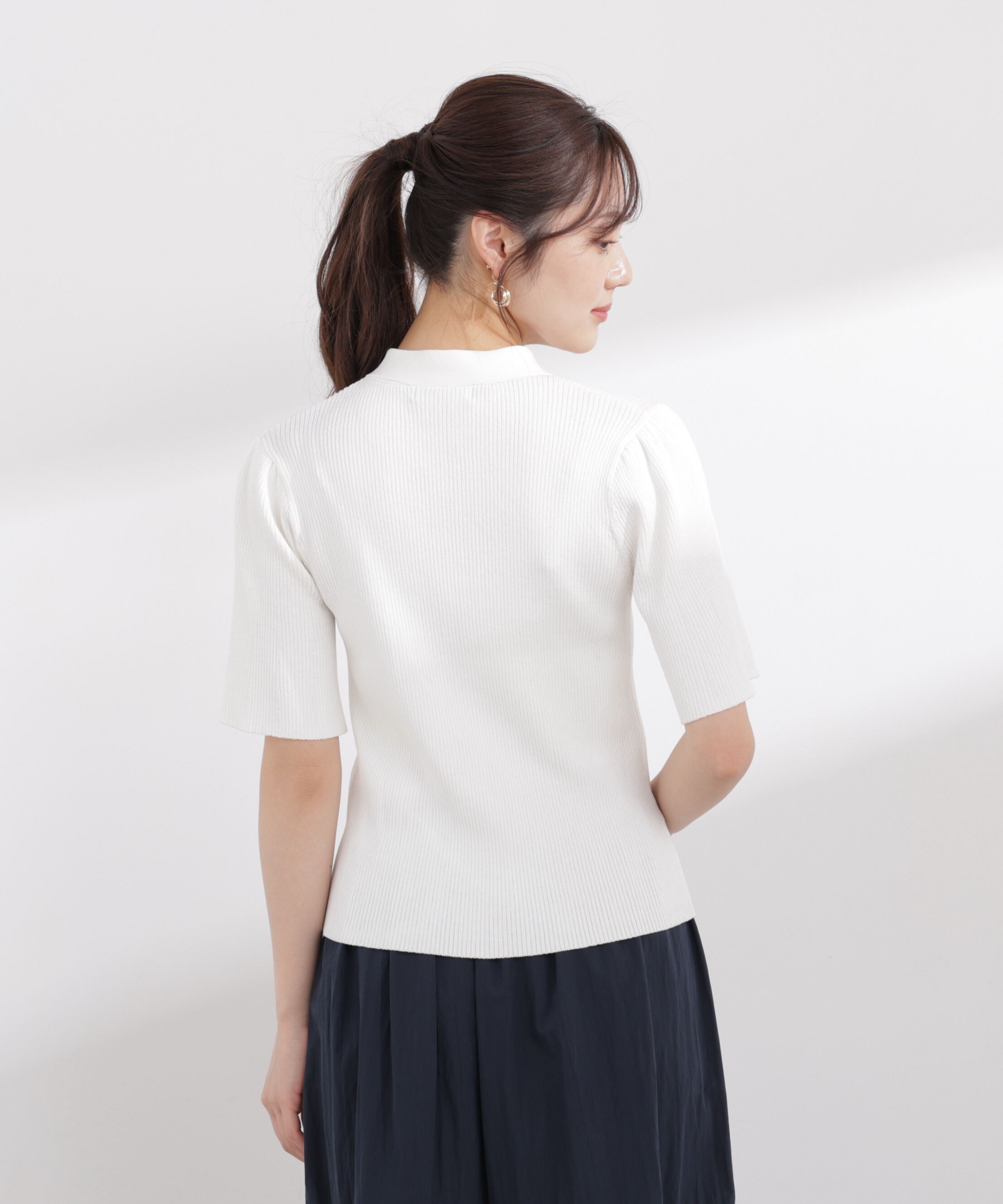PROPORTION BODY DRESSING「3wayタイ付きニット 26SS」|ニット・セーター|