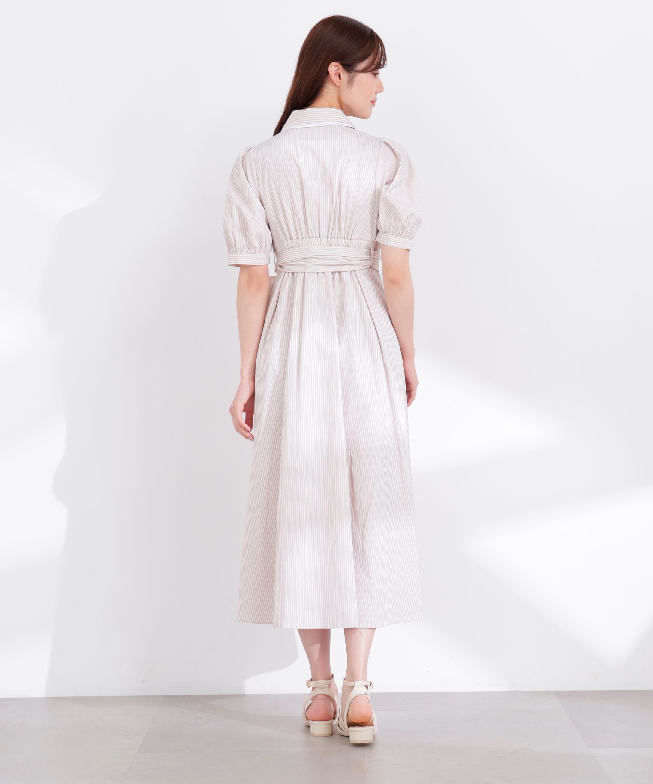 PROPORTION BODY DRESSING「レイヤードカラーシャツワンピース 26SS」|ワンピース|