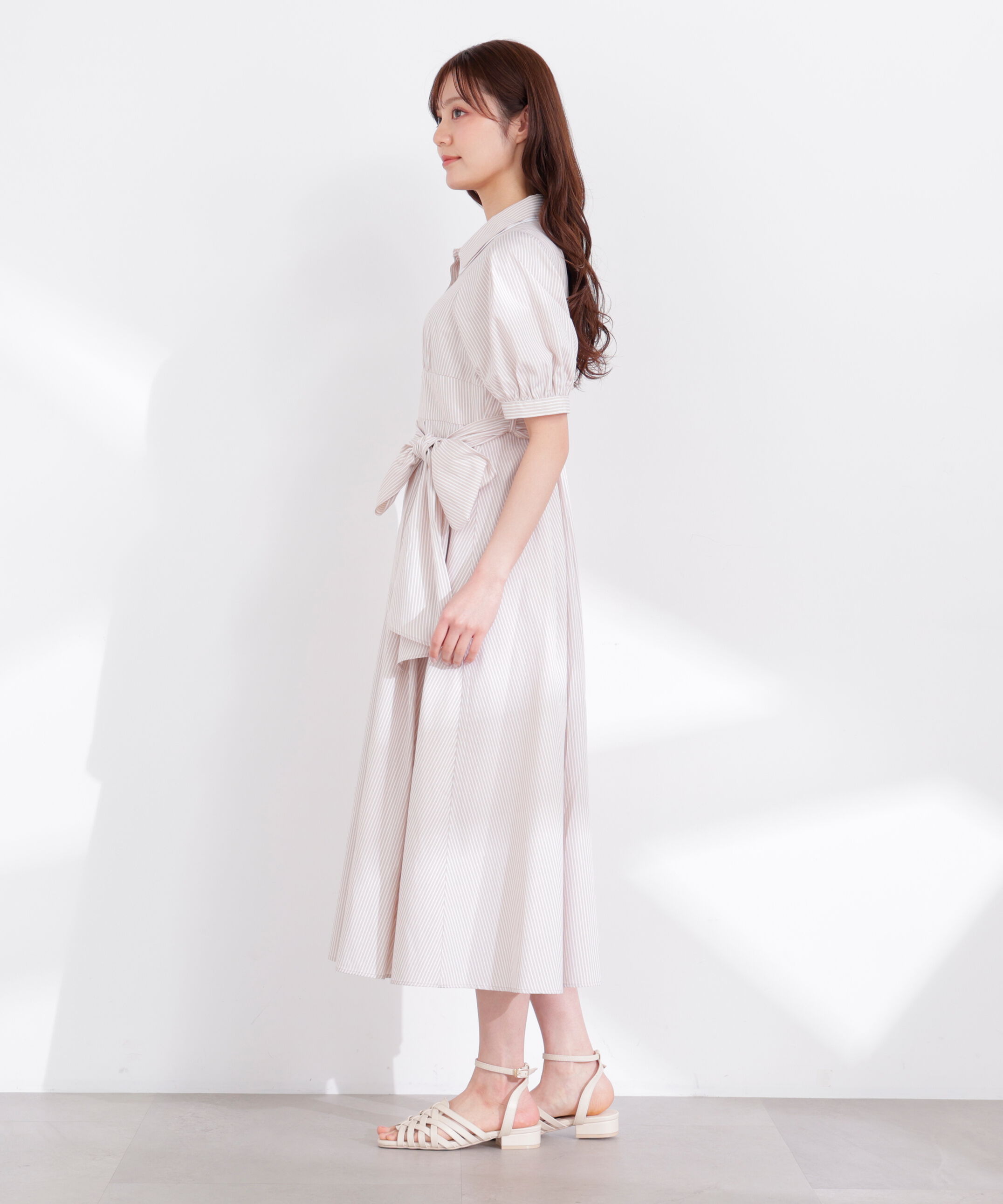PROPORTION BODY DRESSING「レイヤードカラーシャツワンピース 26SS」|ワンピース|