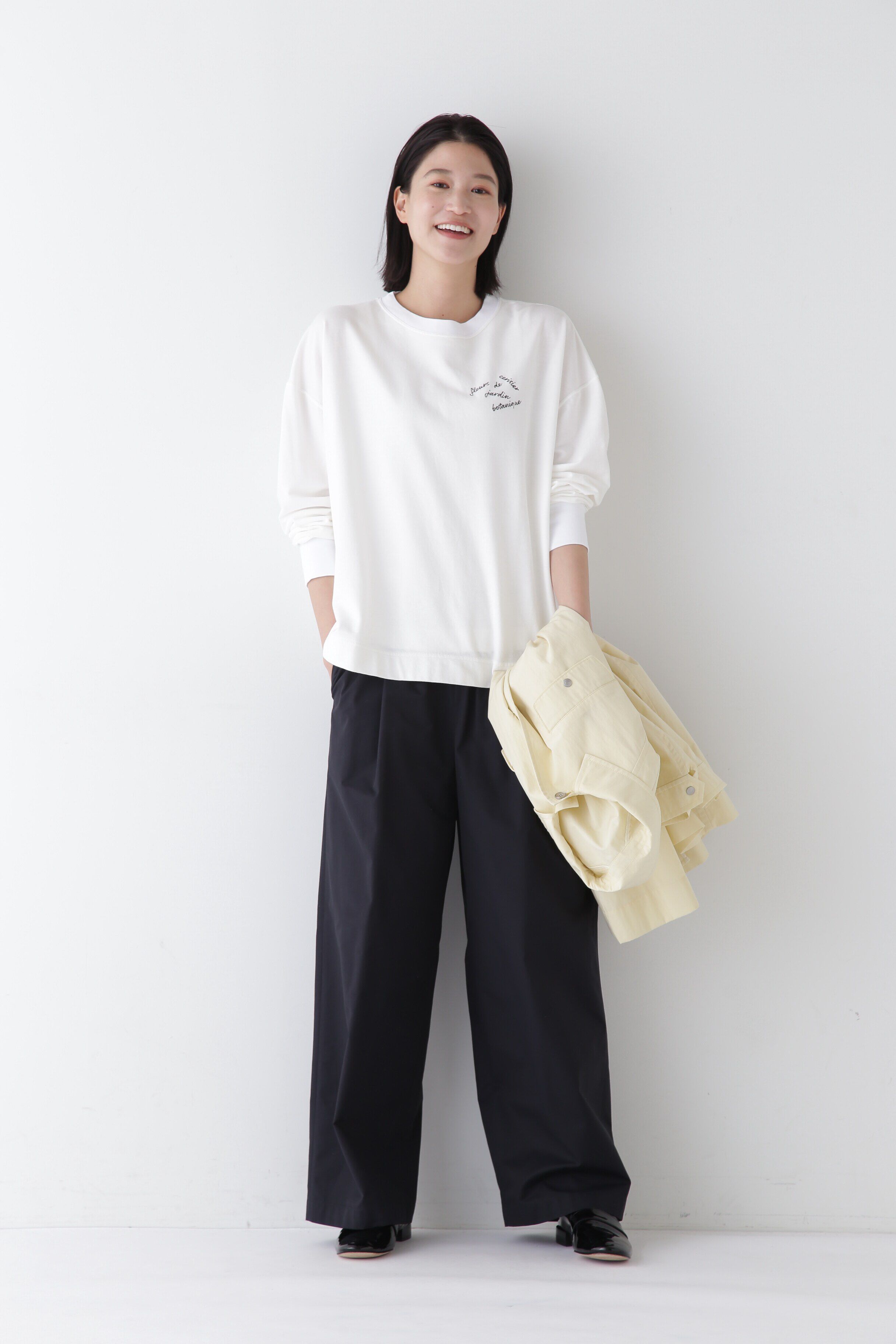 「◆ミニ裏毛ロゴトレーナー」|Tシャツ・カットソー|