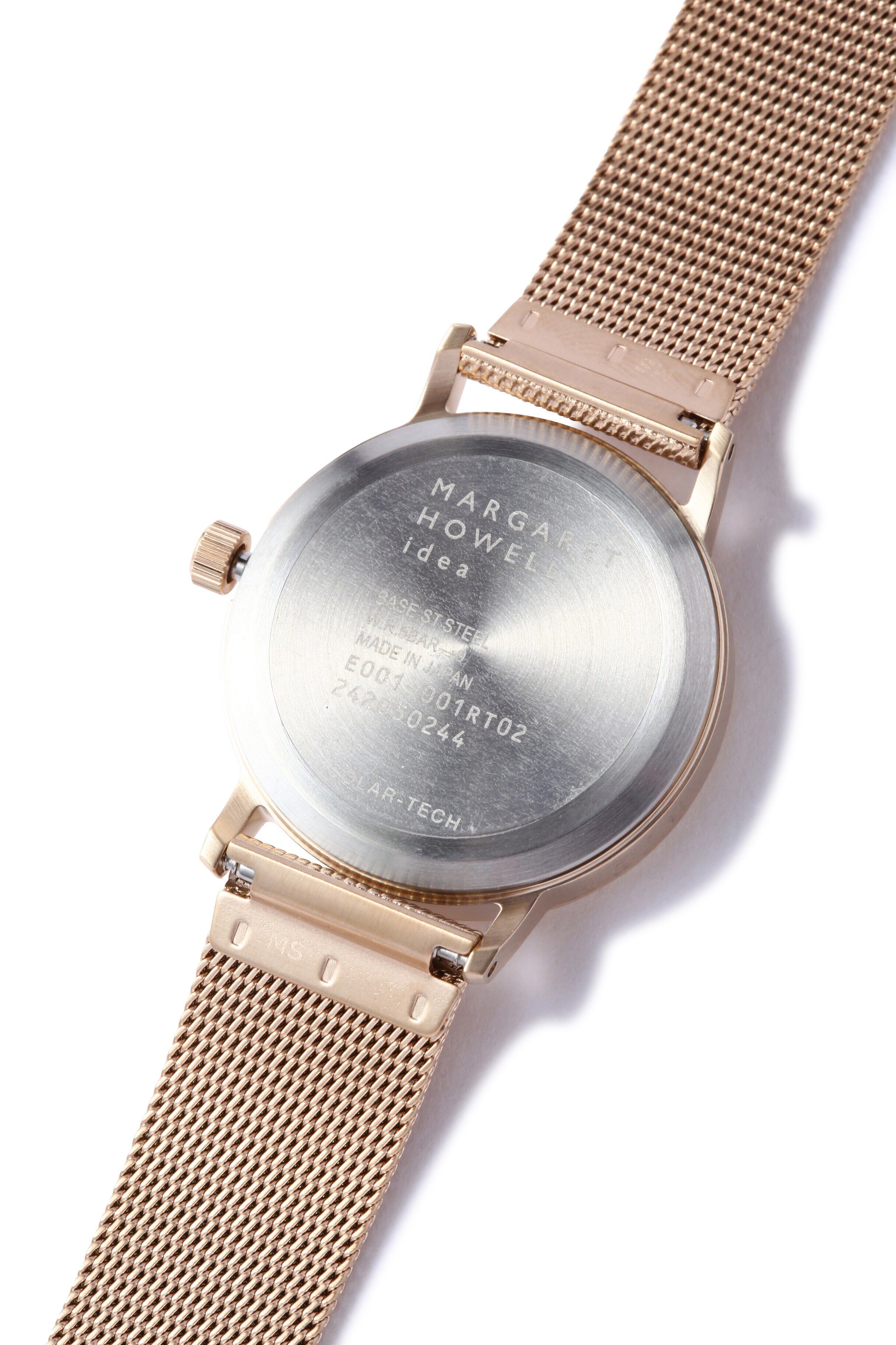  「SOLAR POWER MESH BAND WATCH」|腕時計|