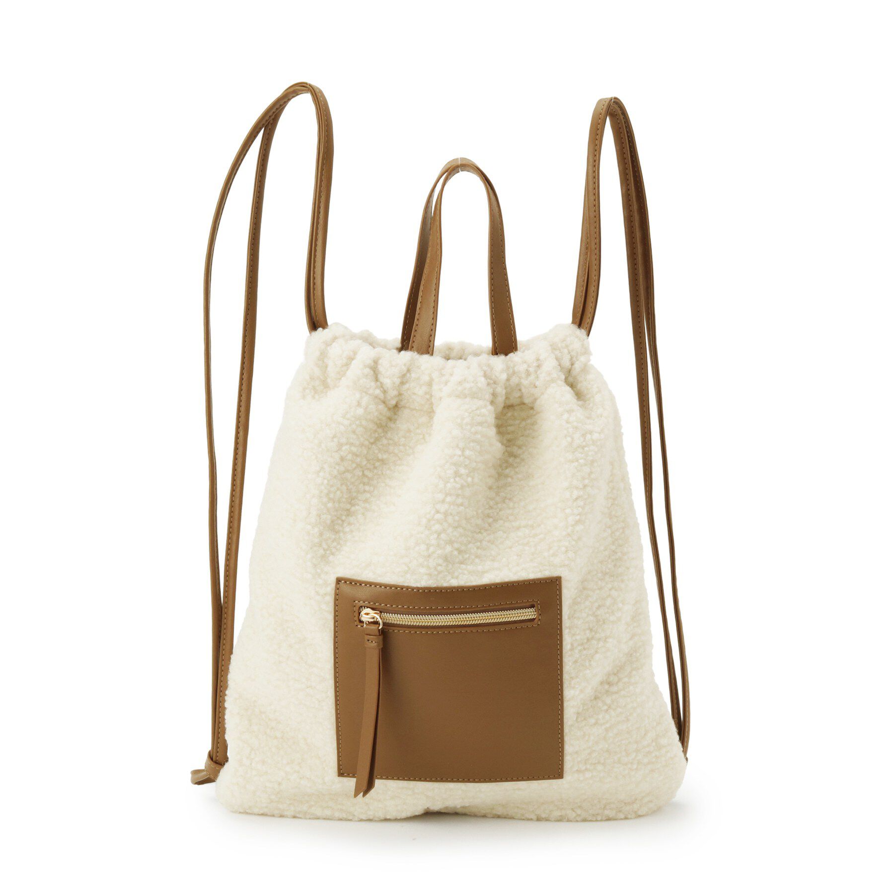SHOO･LA･RUE「【Lee別注】ボアナップサック」|リュック|
