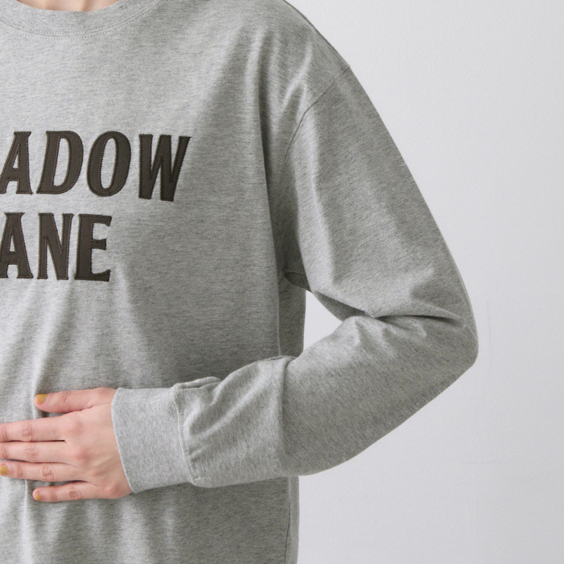 Dessin「【洗える】コットンロゴロングTシャツ」|Tシャツ・カットソー|