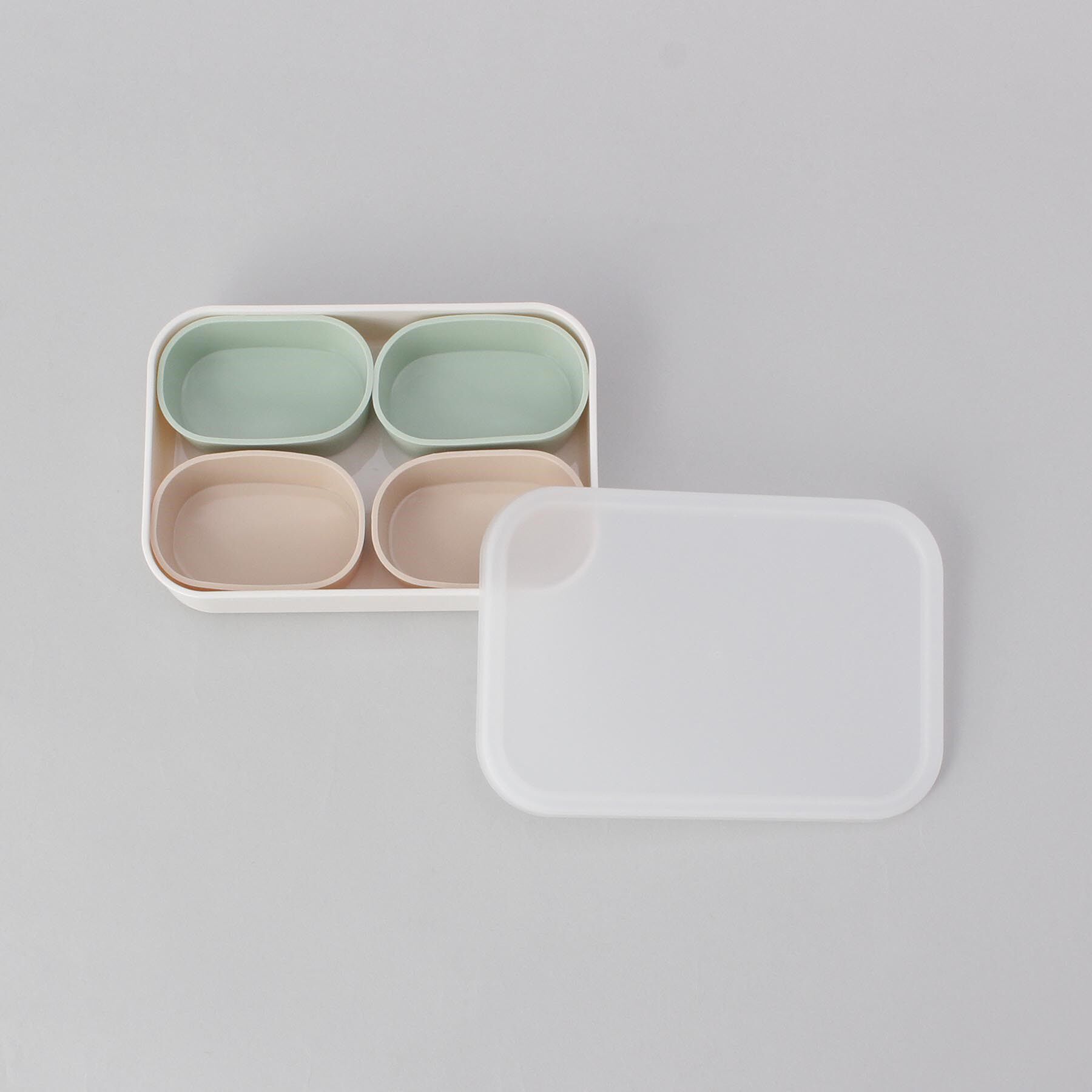 212 KITCHEN STORE「まるみの小分け保存カップ オーバル」|食器・キッチングッズ|