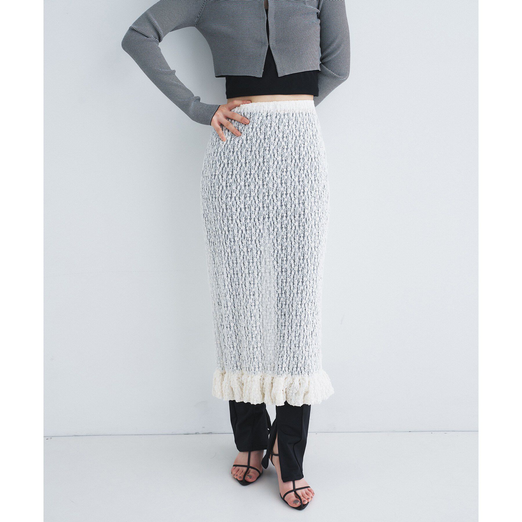 CODE A「sensual lace tight skirt」|スカート|