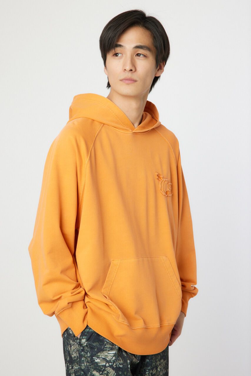 RODEO CROWNS「パッチロゴピグメントフーディー」|パーカー|ORG