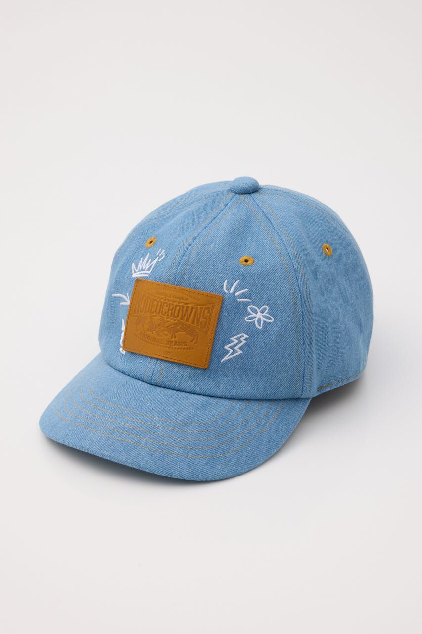 RODEO CROWNS「デニムパッチCAP」|その他|L/BLU1