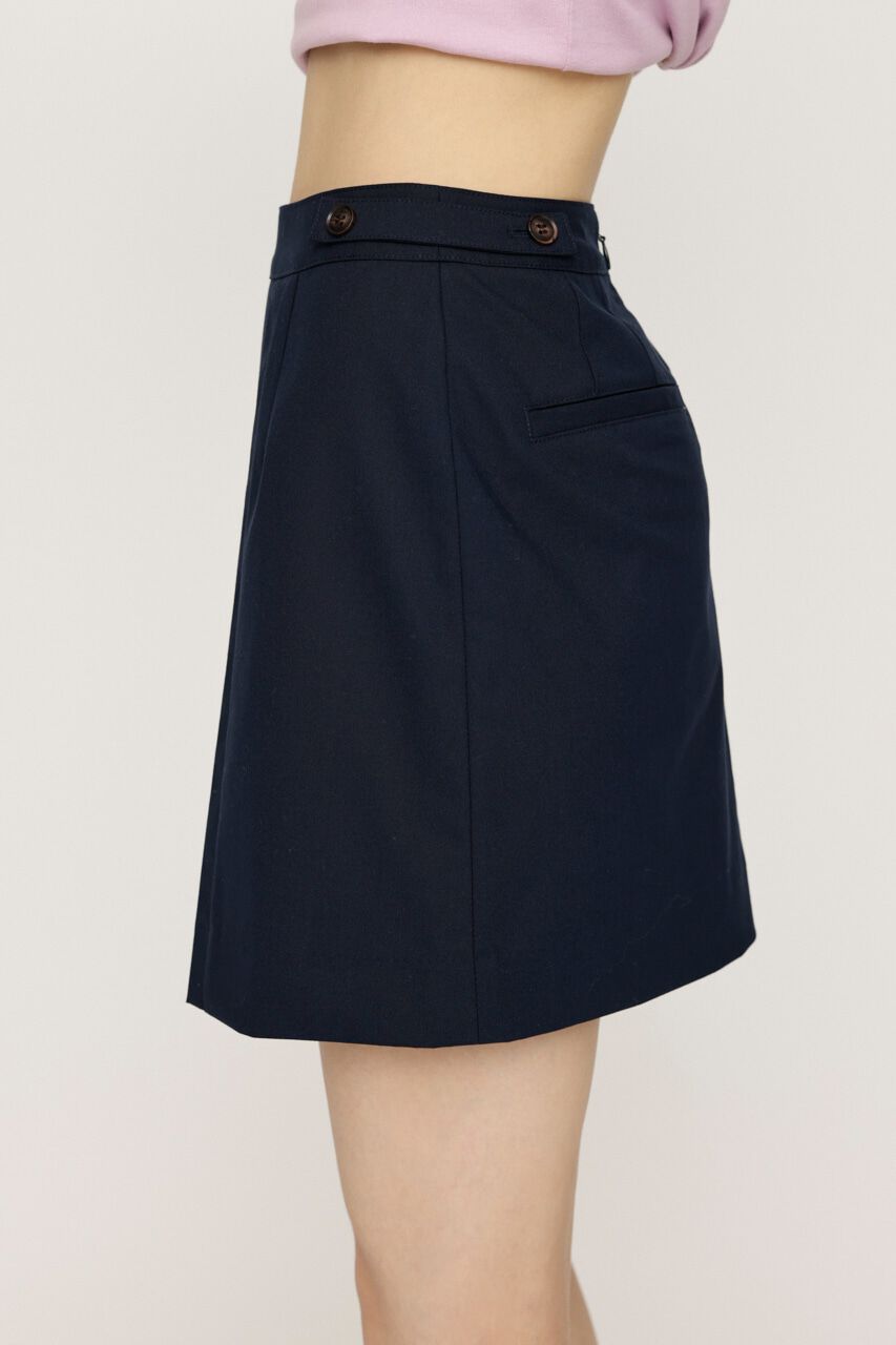 SLY「FRONT PLEATS ショートスカート」|スカート|