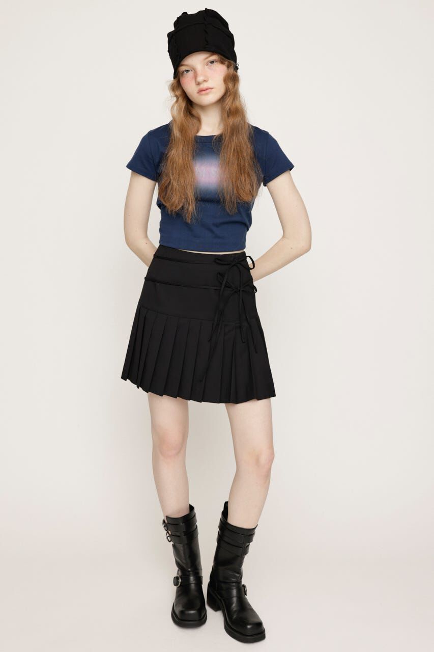 SLY「DOUBLE RIBBON PLEATS スカート」|スカート|