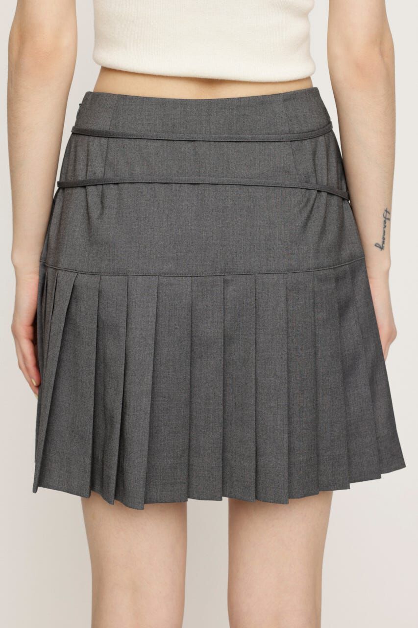 SLY「DOUBLE RIBBON PLEATS スカート」|スカート|