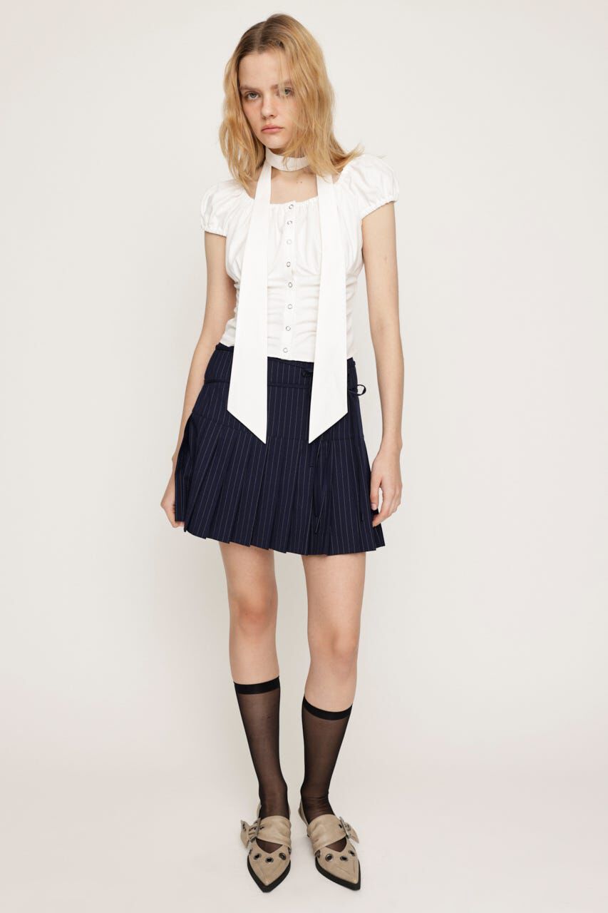 SLY「DOUBLE RIBBON PLEATS スカート」|スカート|Multi_1