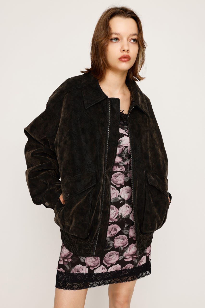SLY「WASHED PUFFER ブルゾン」|ブルゾン・スタジャン|