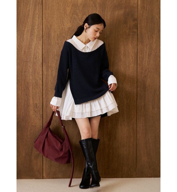LAGUNAMOON「【MUR】Nuovo Slouch Hobo Bag」|ハンドバッグ|