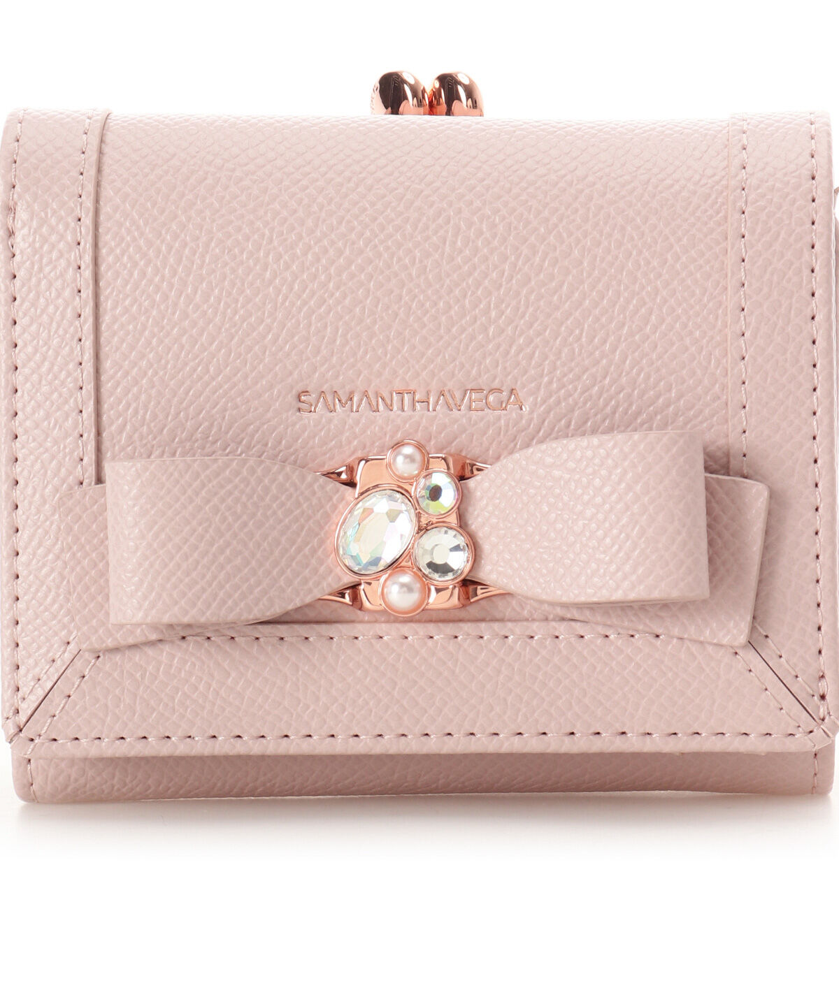 Samantha Vega「ジュエルリボン折財布」|財布|