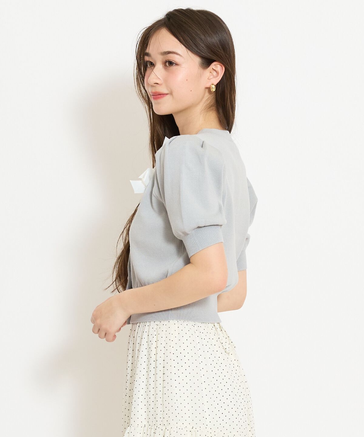 WILLSELECTION「リボンデコレーションカーディガン」|カーディガン|