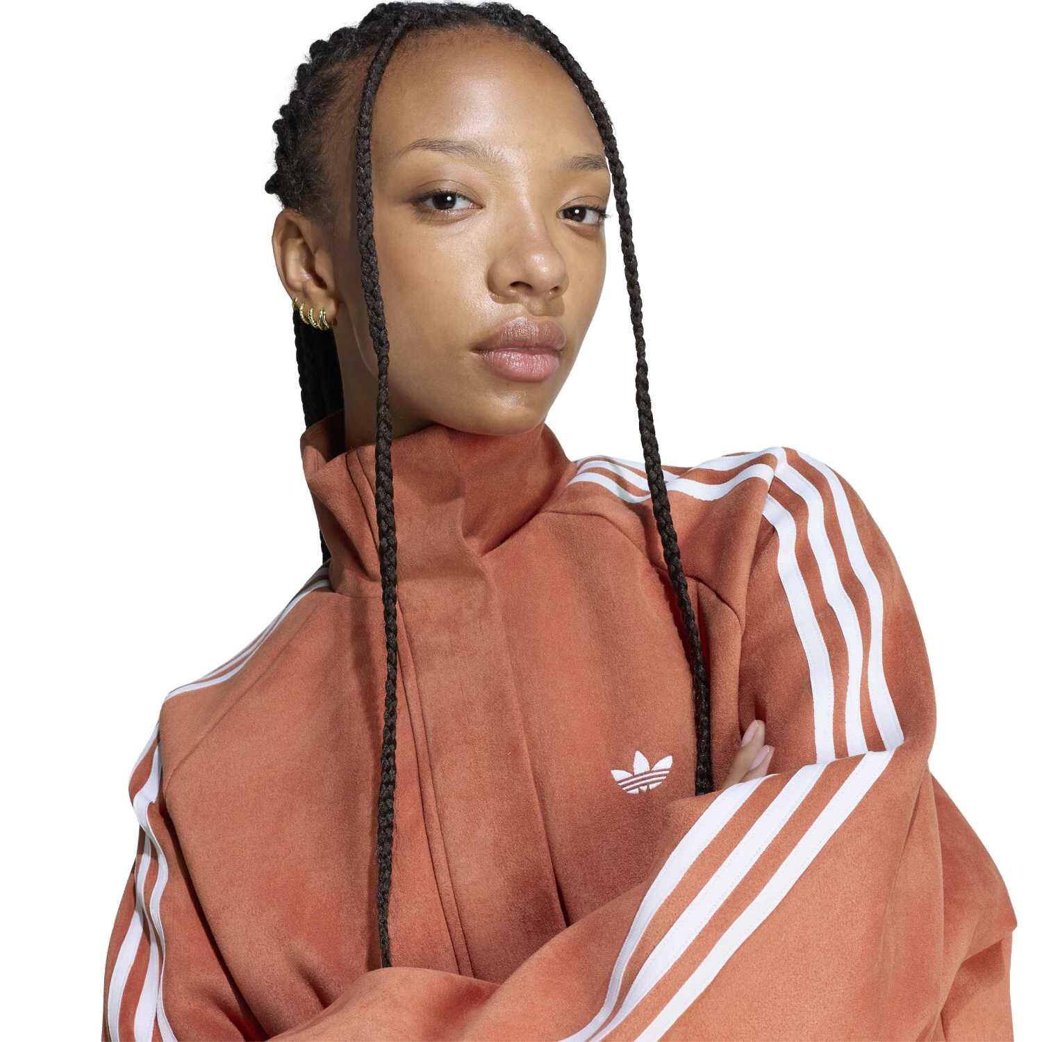 adidas「【ADIDAS ｳｪｱ】W ADILENIUM FAUX SUEDE TT」|ポロシャツ|
