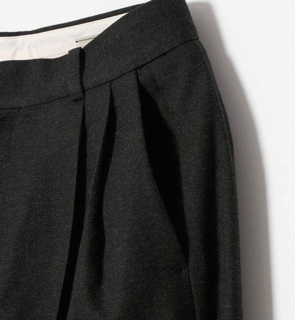UNITED ARROWS「MANTECO 2タック ワイドパンツ」|スラックス|