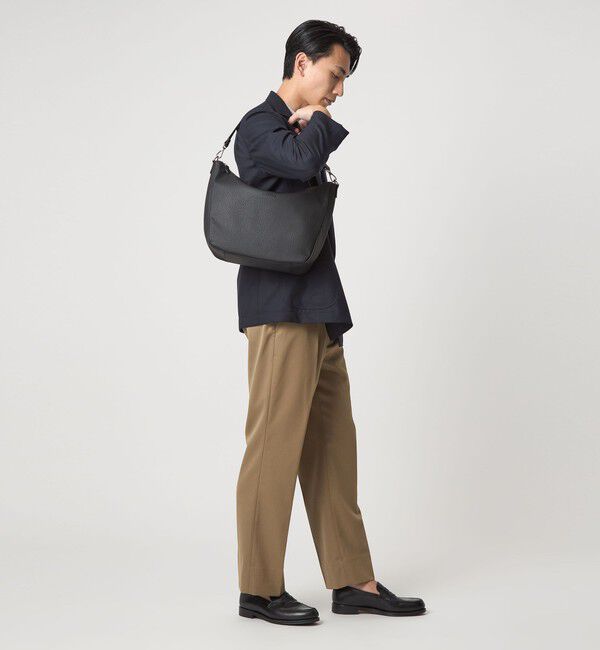 UNITED ARROWS green label relaxing「シボ レザーライク 2WAY ショルダーバッグ」|ショルダー・メッセンジャー|
