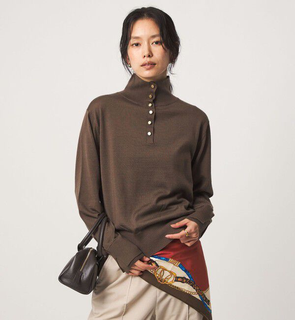 UNITED ARROWS green label relaxing「エブリニット 2WAY タートルネック ウォッシャブル」|ニット・セーター|